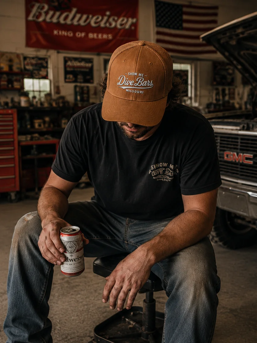 Show Me Dive Bars Workwear Trucker Hat product image (4)