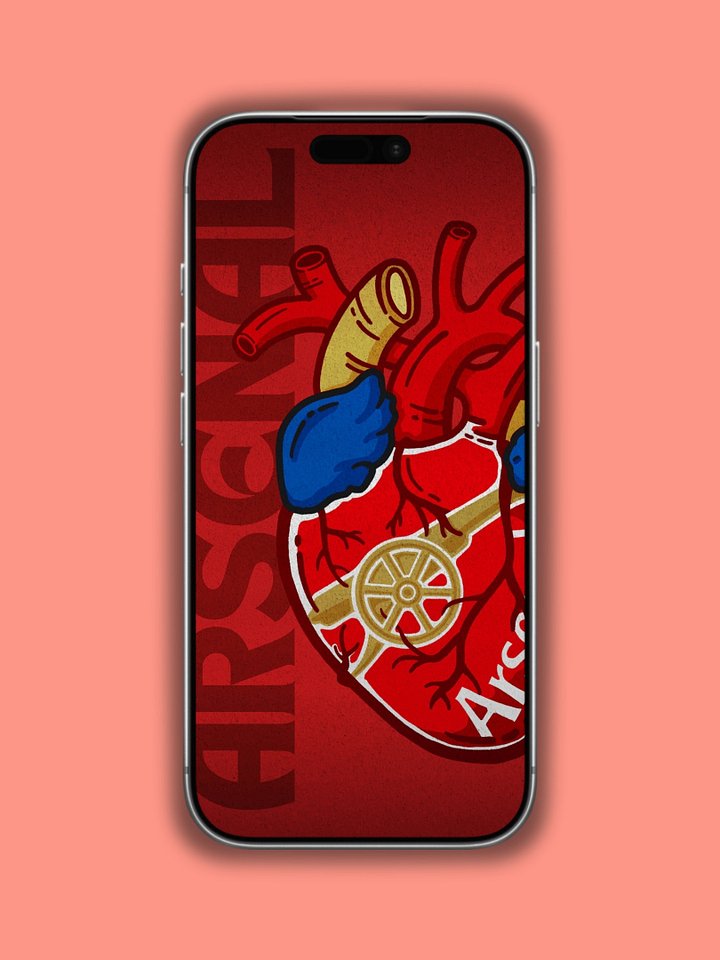 Arsenal Heart Wallpaper product image (1)