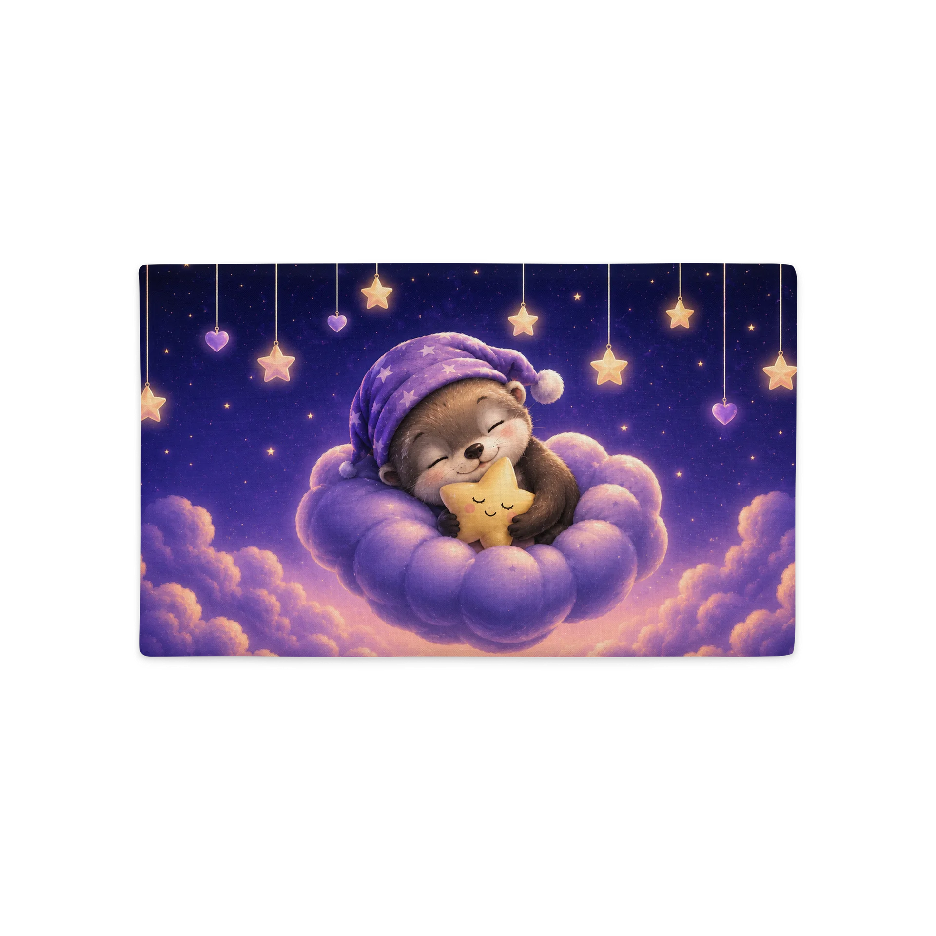 Moonlit Dreams – Starry Cloud Dreams Pillow Case product image (1)