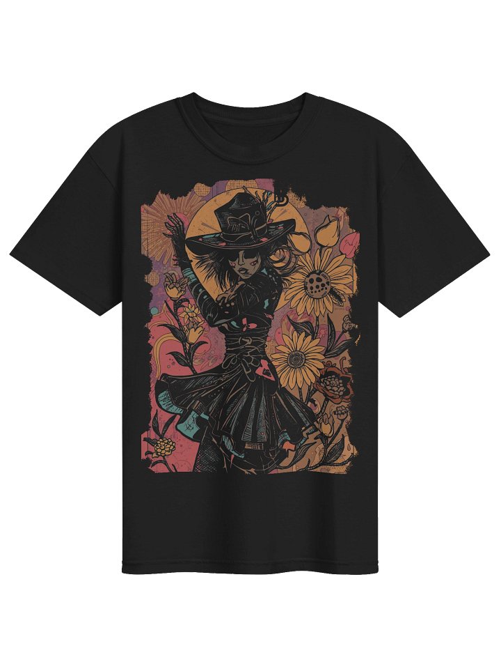 Mystical Floral Poster Heavyweight Tee product image (1)
