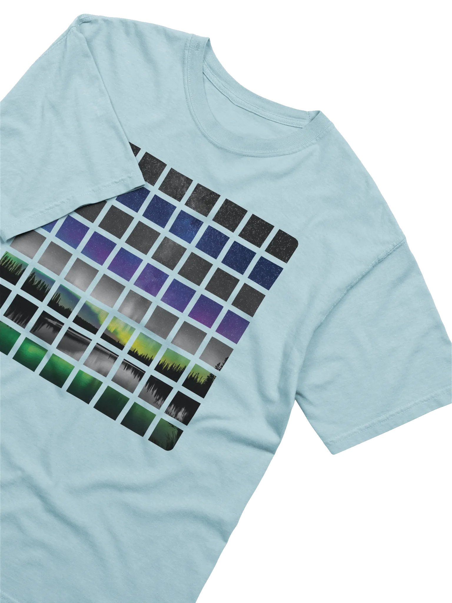 Aurora Grid | Comfort Colors Heavyweight T-Shirt product image (4)