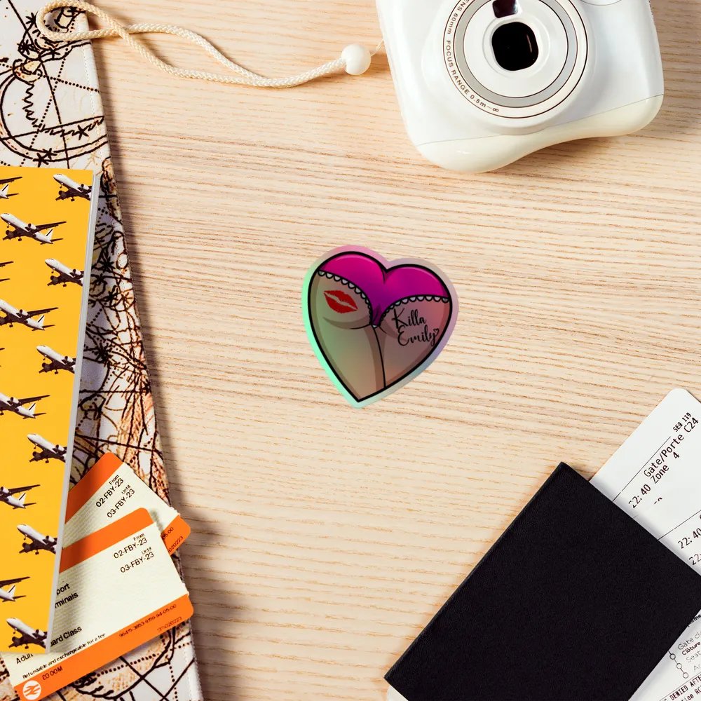 HEART BUTT STICKER product image (7)