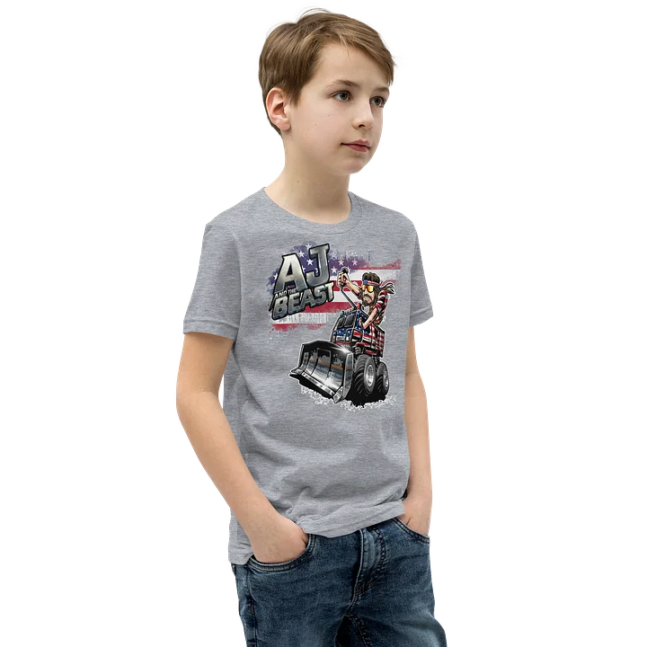 Bella+Canvas Youth Short Sleeve T-Shirt : AJ and the BEAST USA product image (52)