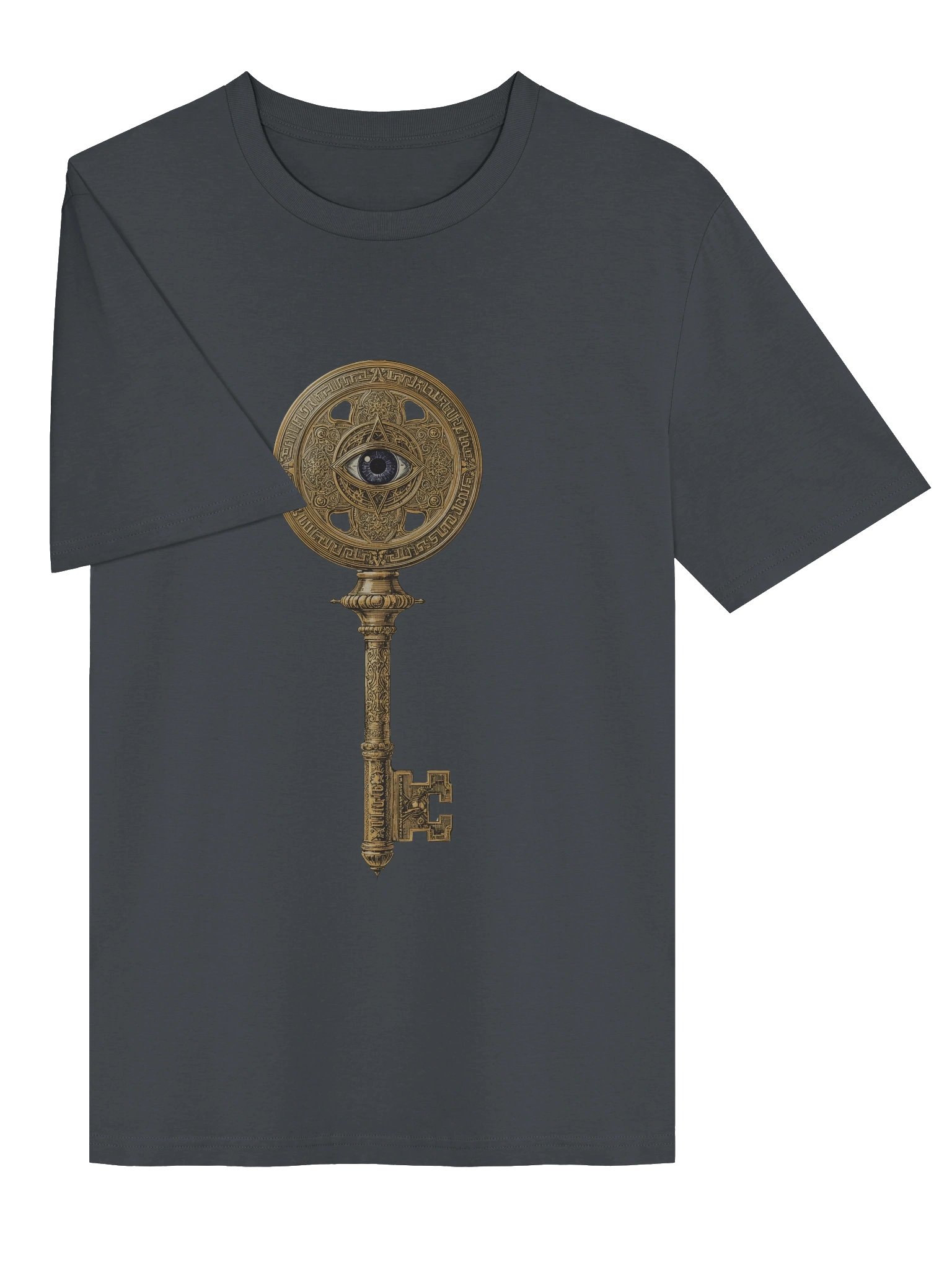 The Gatekeeper’s Key – India Ink Grey Manuscript Edition (Front & Back Print) product image (3)