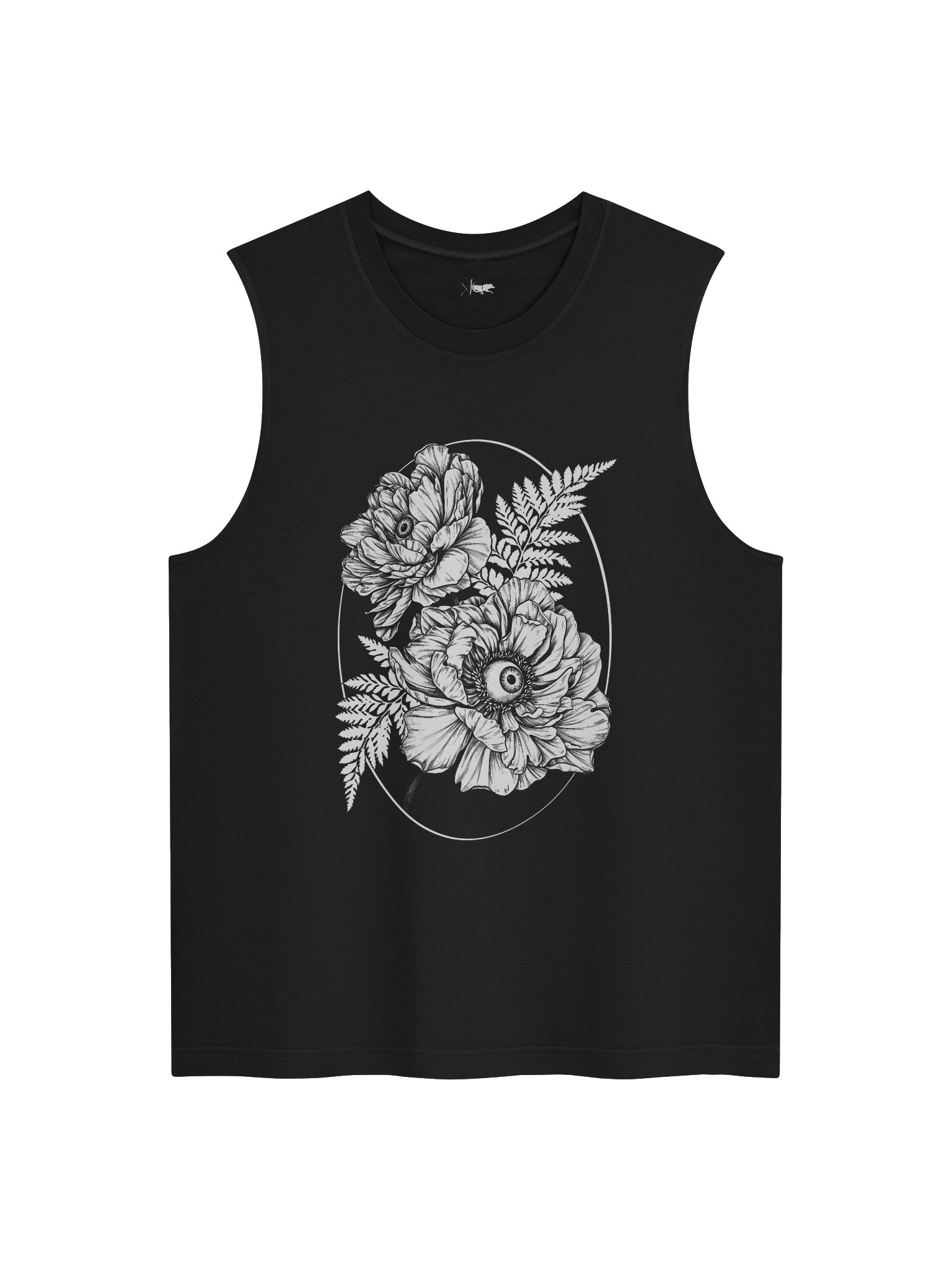 Botanical Gothic Floral Muscle Tank product image (1)