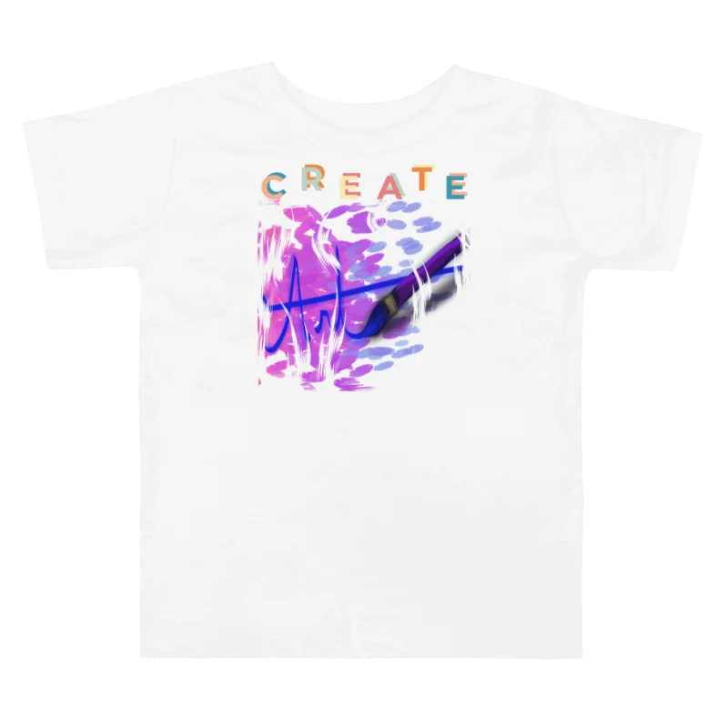 "Create Art", Toddler T-Shirt - Bella+Canvas product image (1)