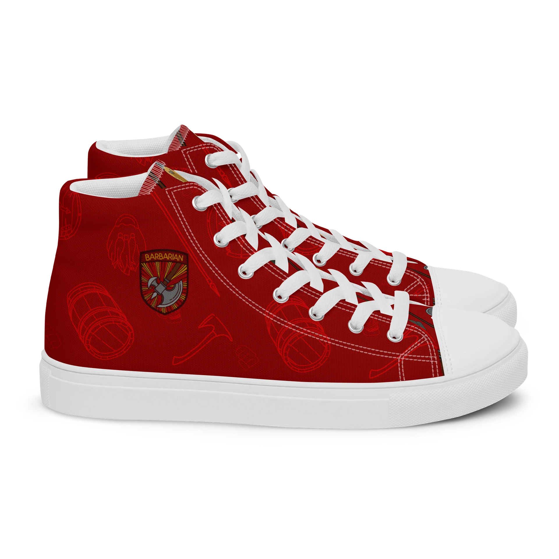 Mens Barbarian High Tops product image (4)