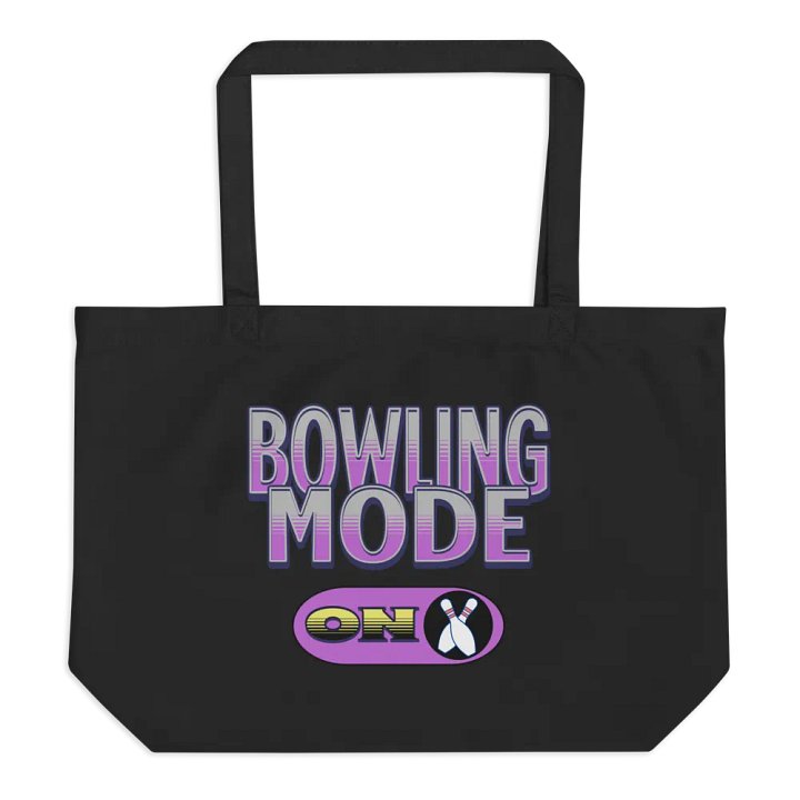 Bowling Mode On Organic Tote product image (1)