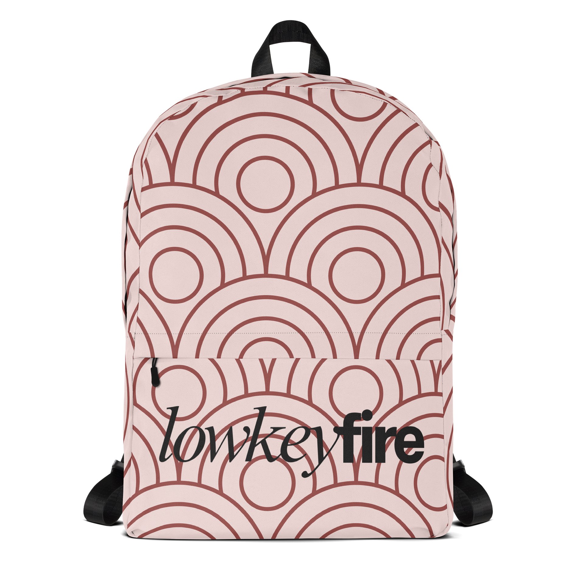 LowkeyFire Pattern All-Over Print Backpack product image (1)
