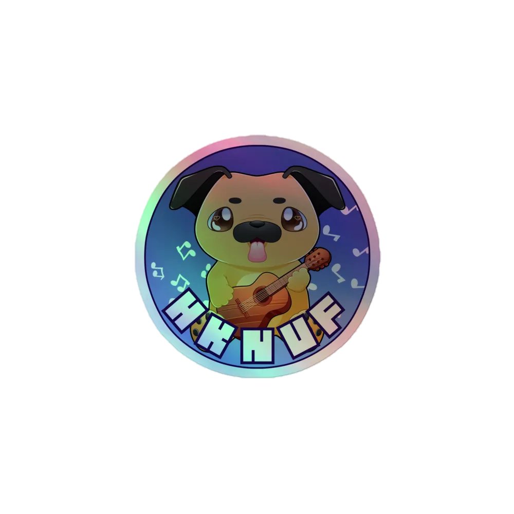 HKNUF Holo Sticker product image (1)