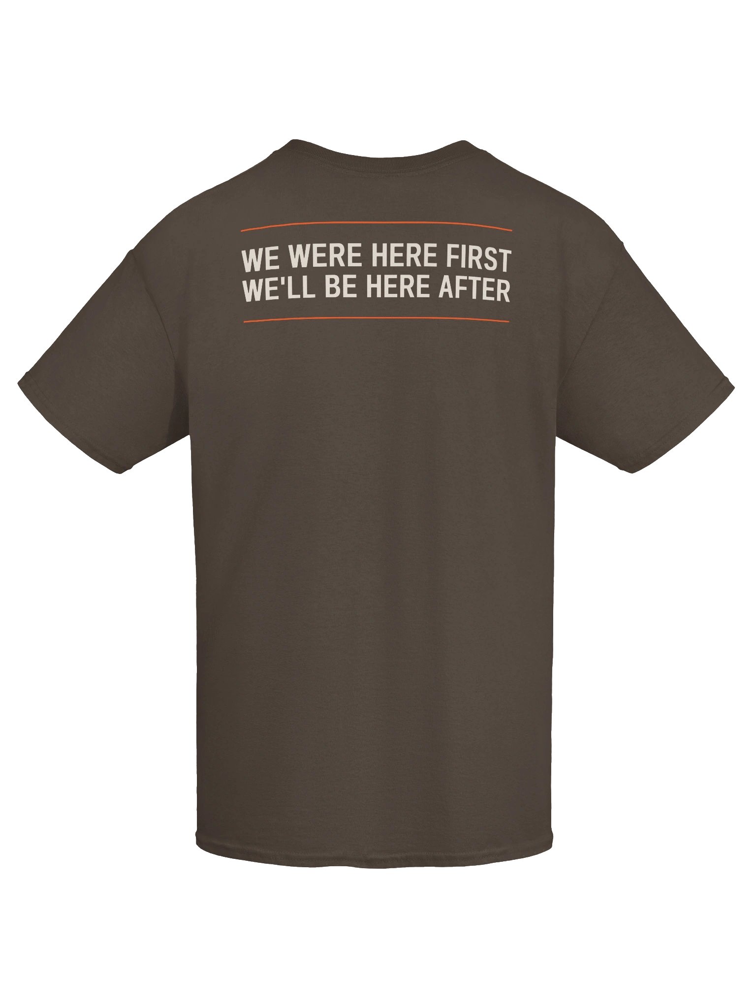 HASLAM OUT Tee - We Were Here First, We'll Be Here After product image (7)