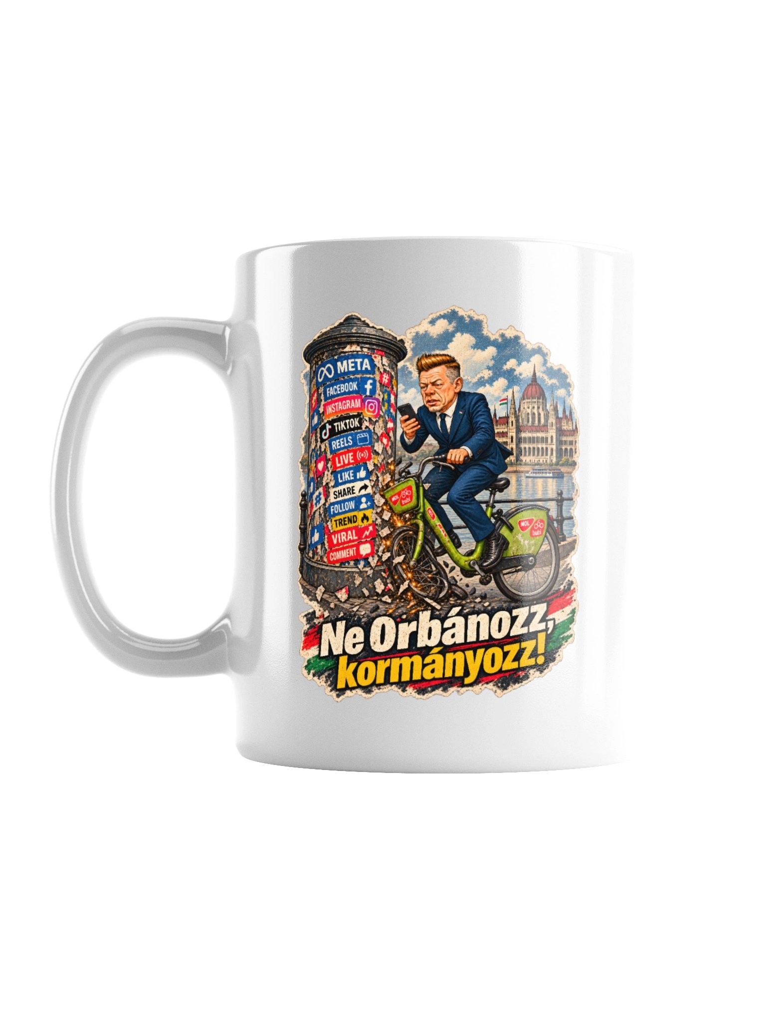 Ne Orbánozz Kormányozz! Mug product image (1)