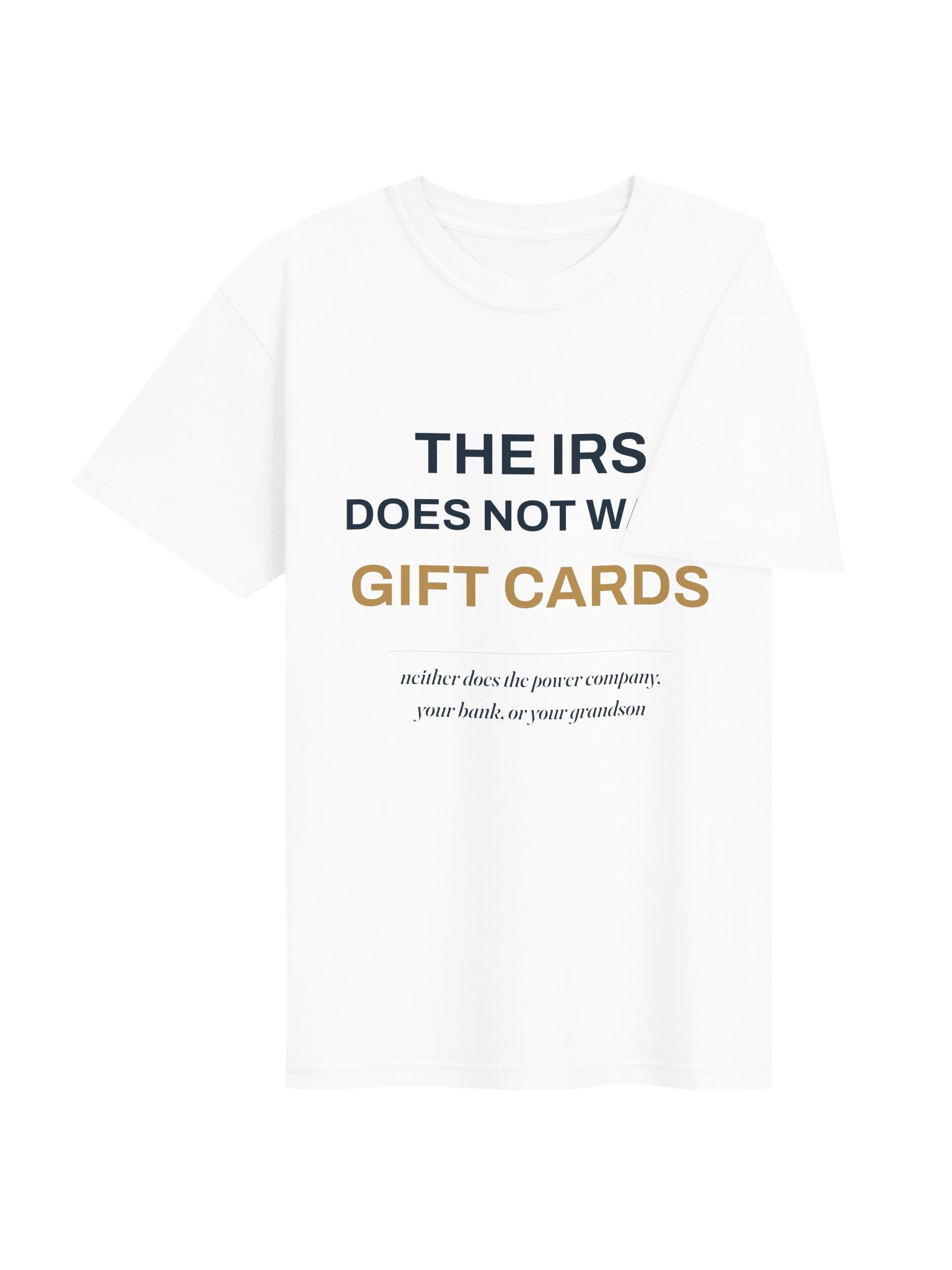 The IRS Does Not Want Gift Cards product image (4)