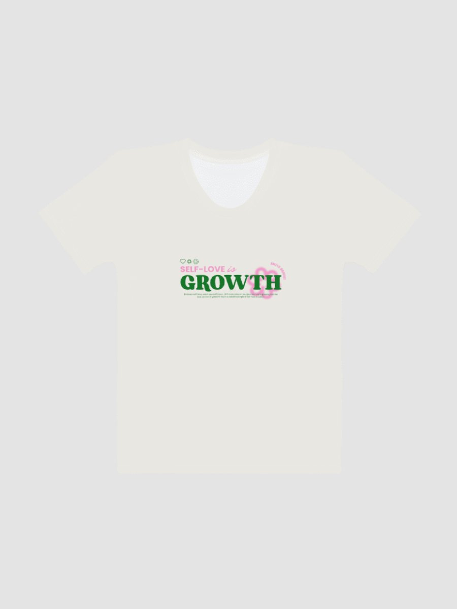 Self-Love Is Growth T-Shirt - Light Beige product image (6)