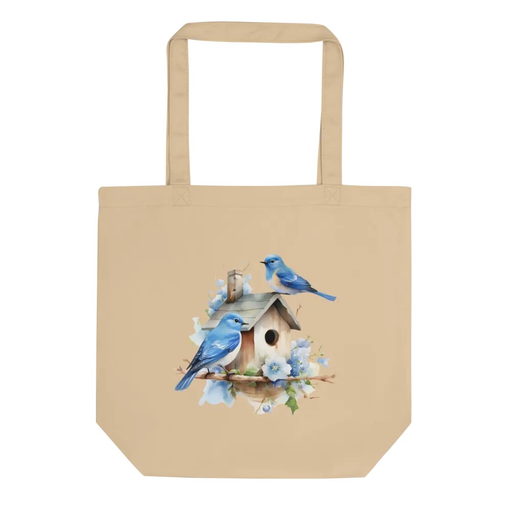 Whimsical Bluebird Haven Tote Bag product image (3)