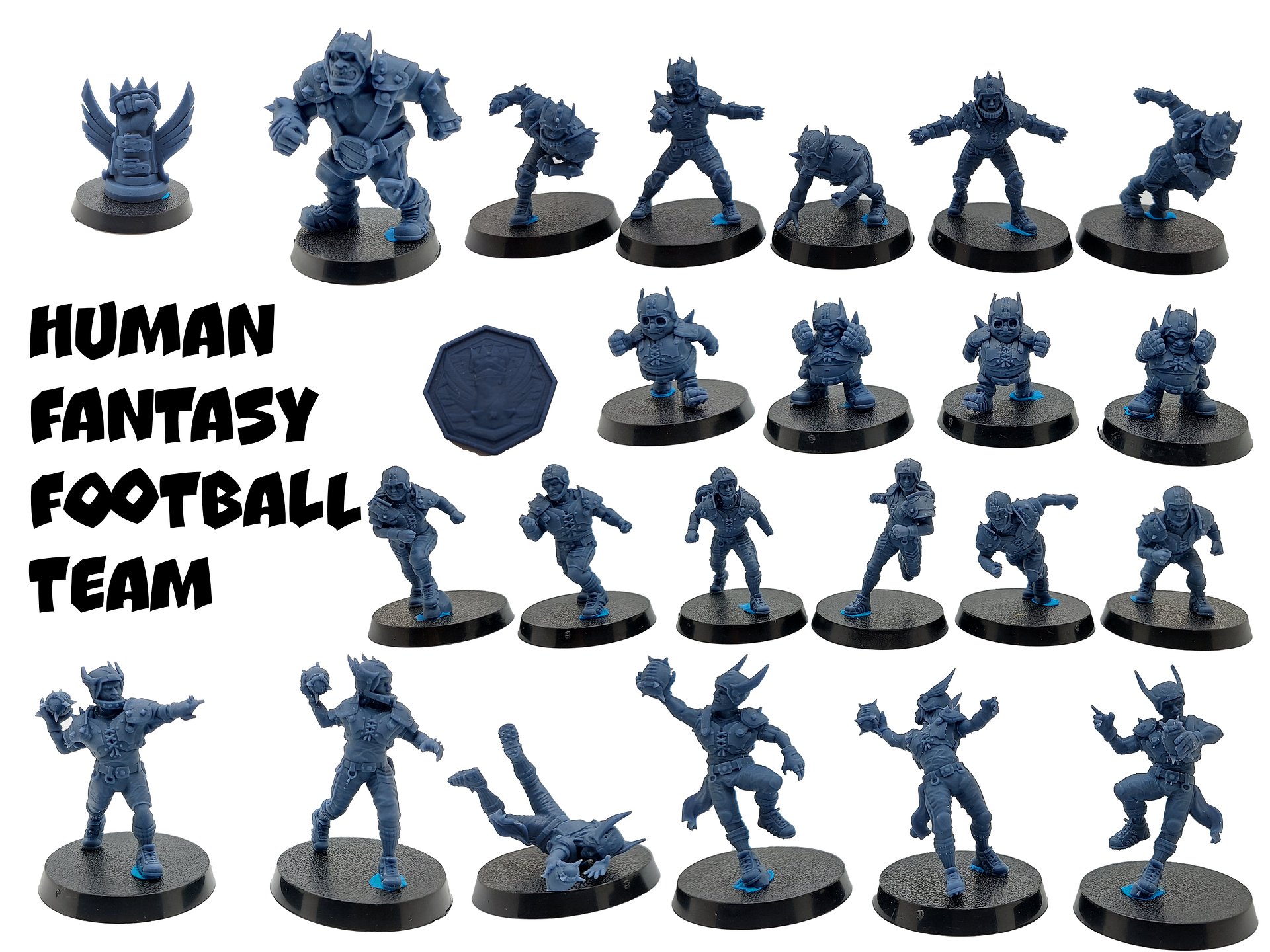 Human Fantasy Football Team - UGNI Miniatures product image (1)