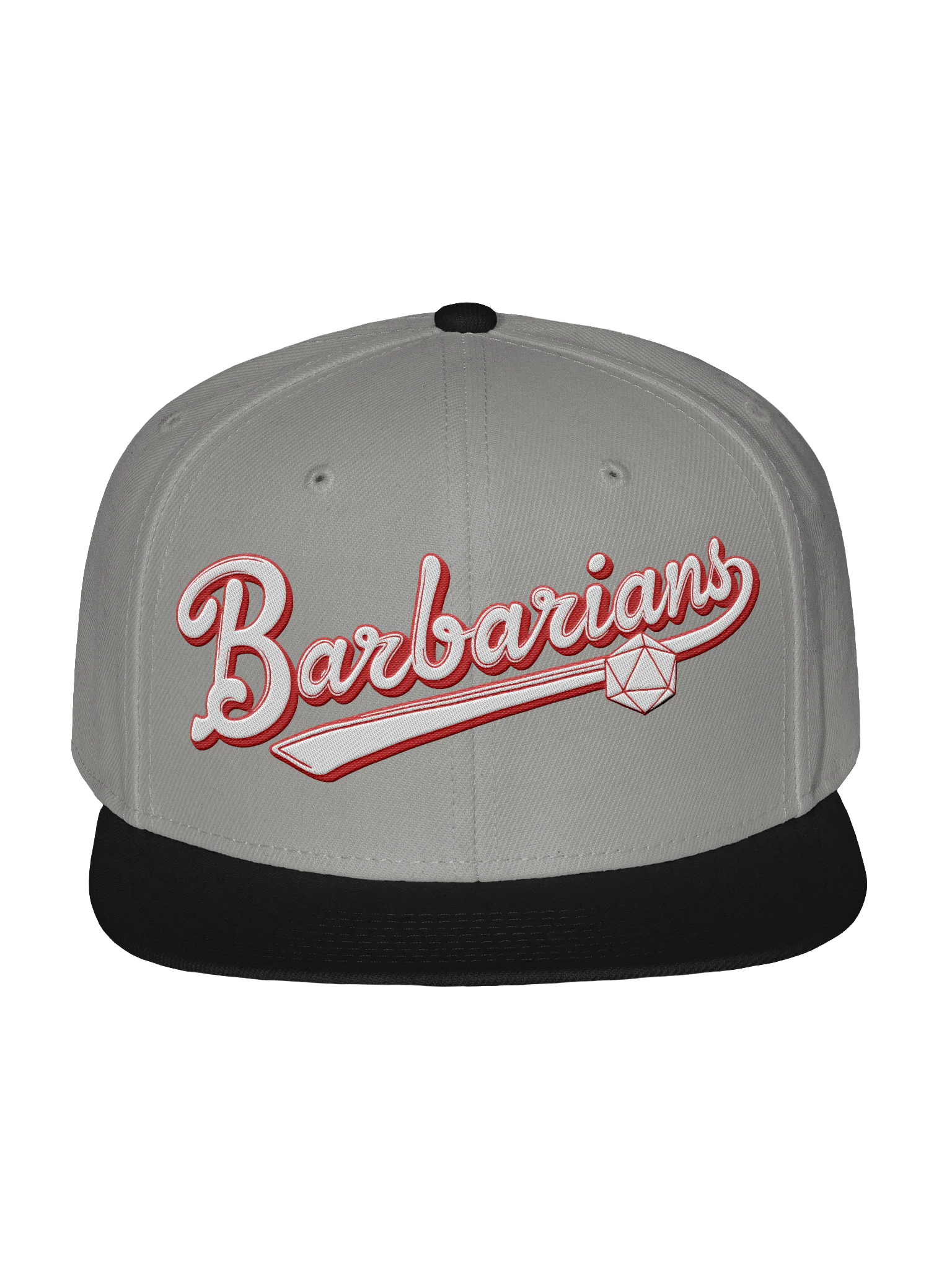 "Barbarians" Vintage Athletic Snapback Cap - Otto Wool Blend product image (3)