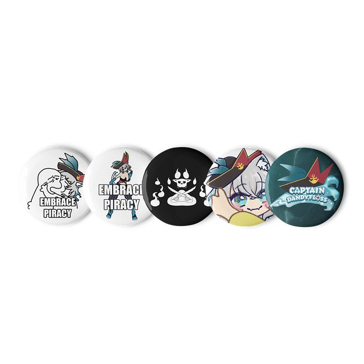 Embrace Piracy Badges product image (1)