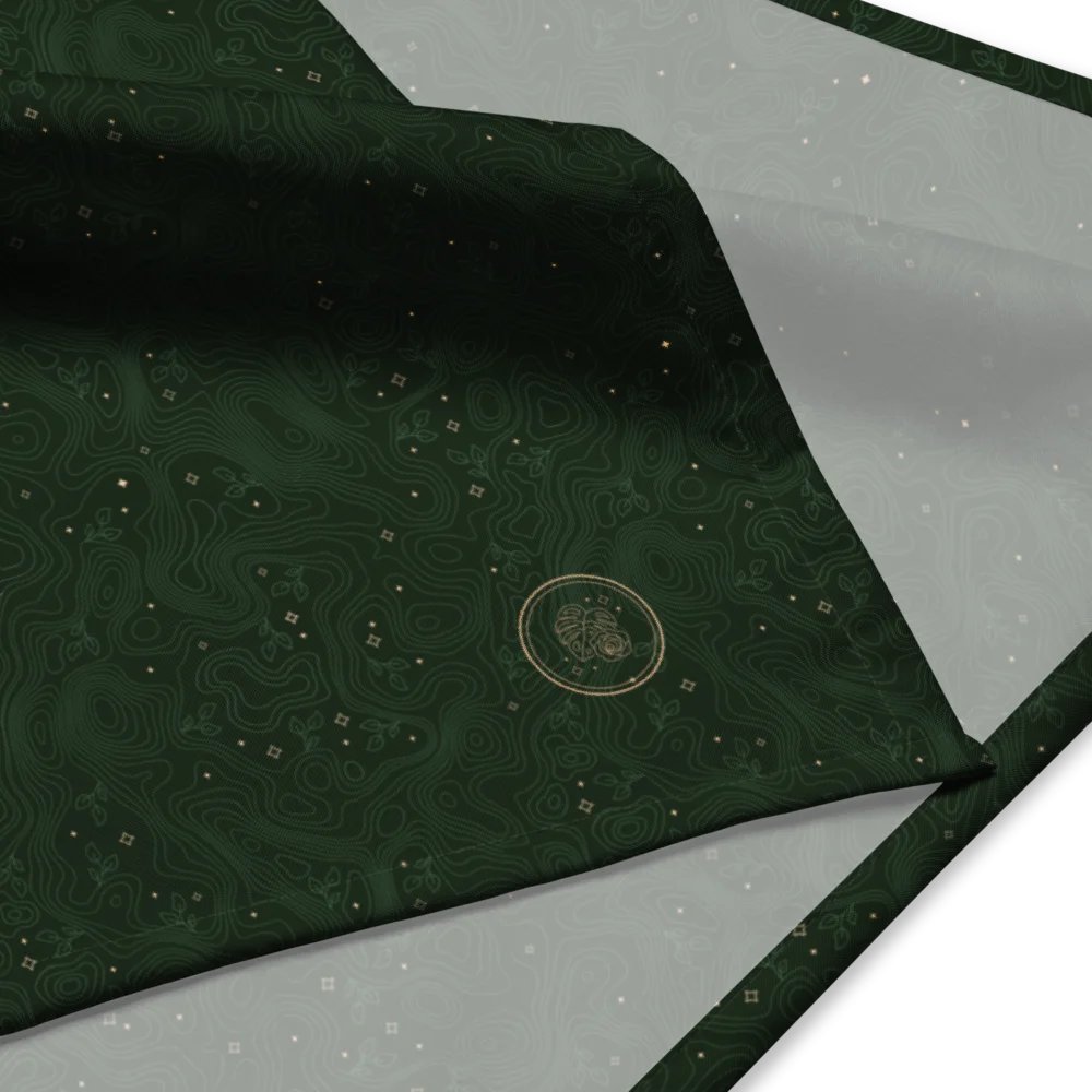 Thorne Topography Bandana (Dark Green) product image (2)