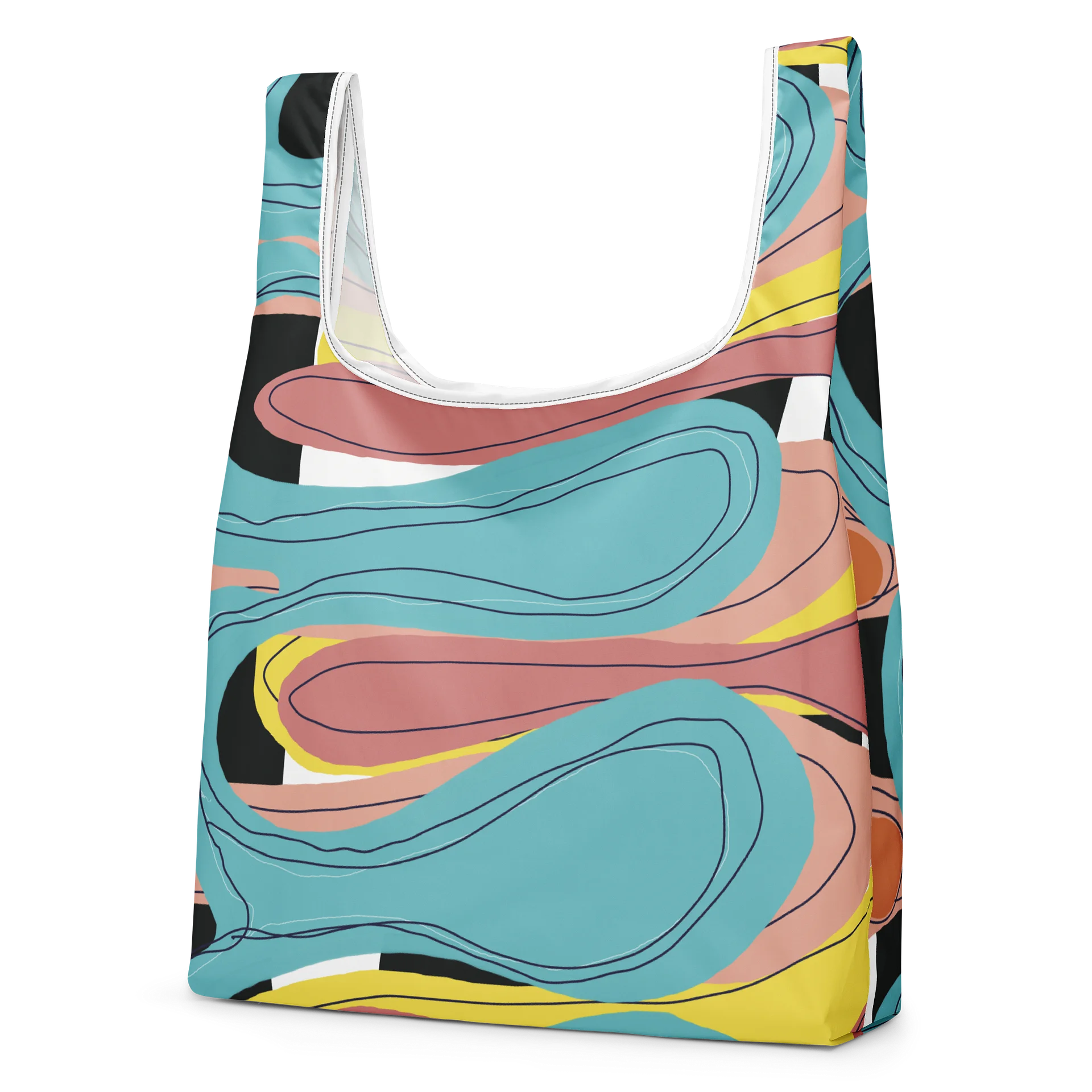 „Fluid Lines“ Tote Bag – Limited Edition product image (3)