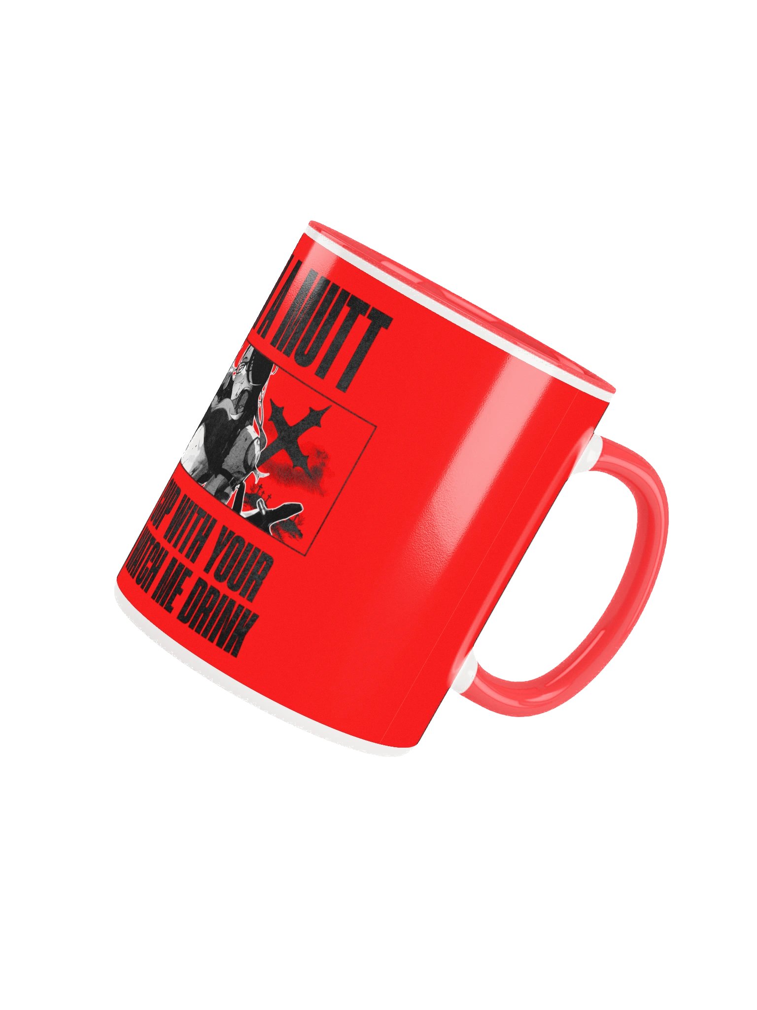 I Am a Mutt Ceramic Mug (RED) product image (14)