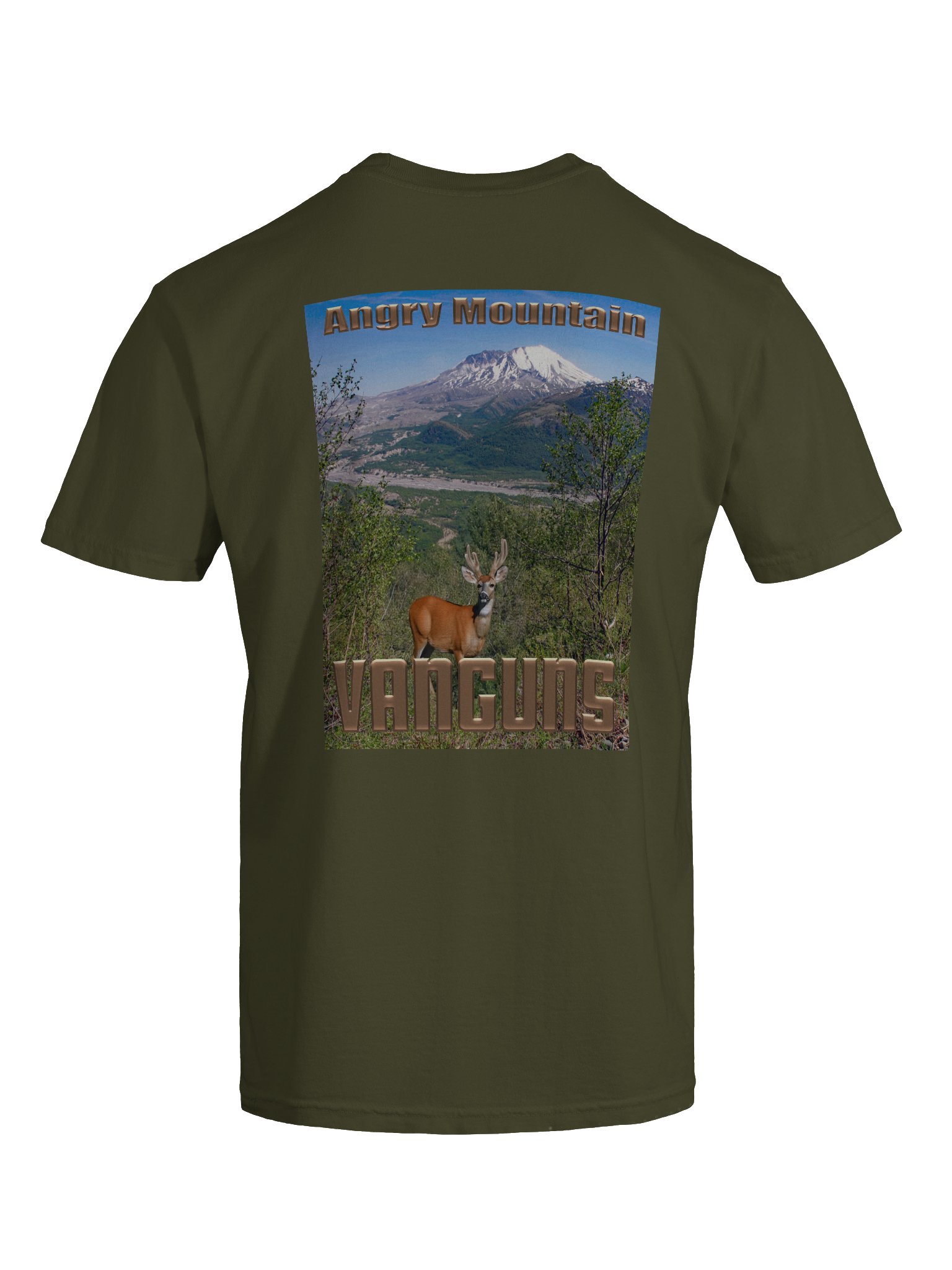 VANGUNS Angry Mountain Premium Tee product image (35)