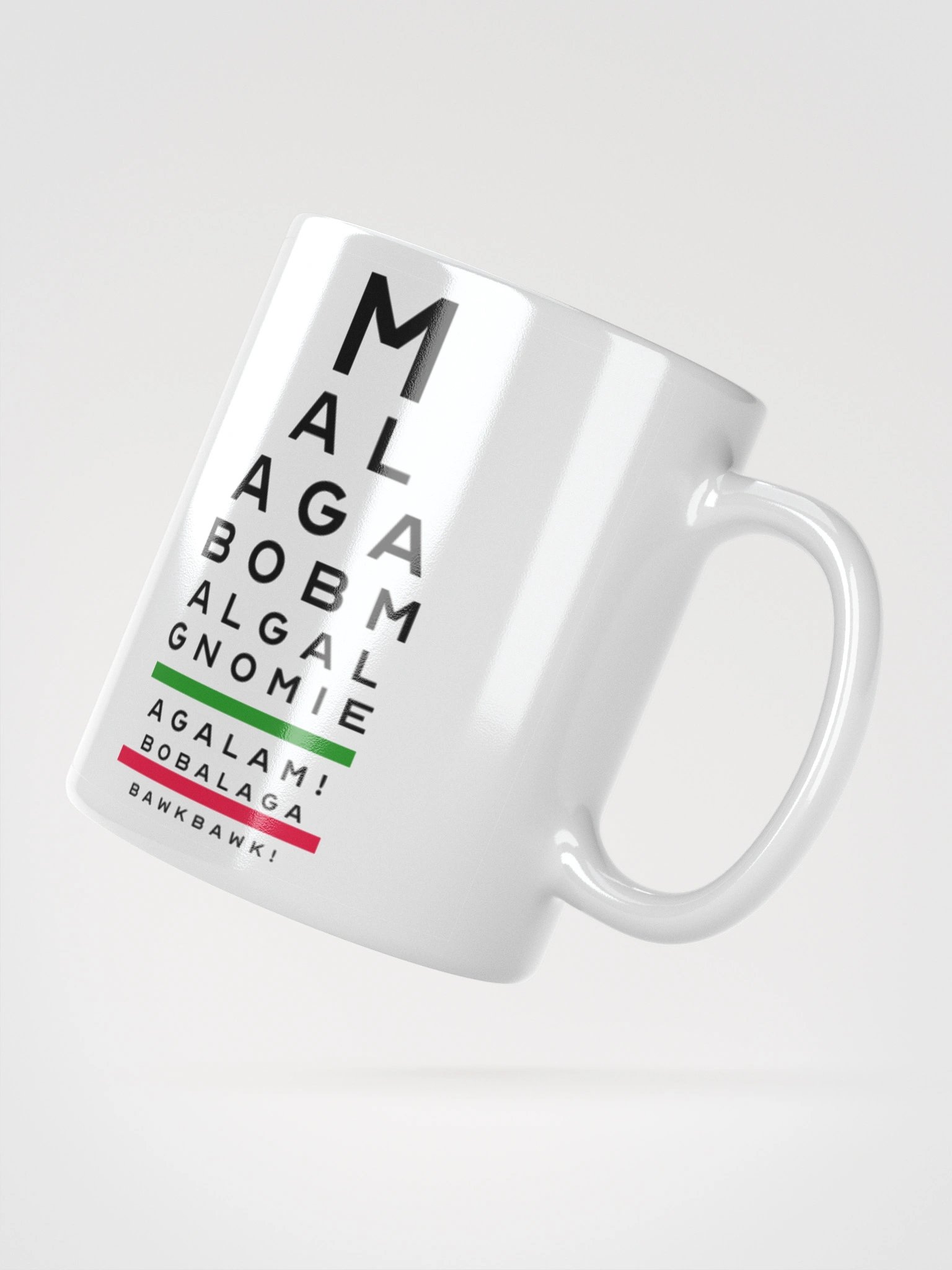 Malaga Eye Chart mug product image (3)