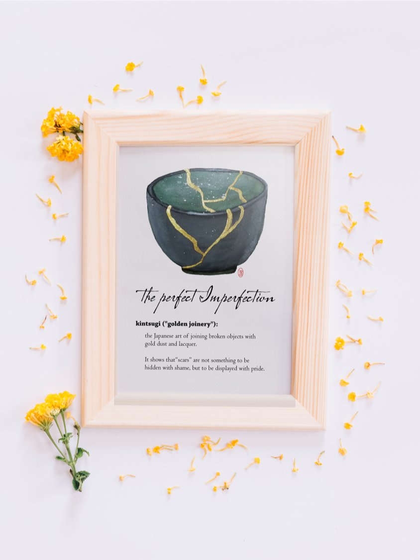 KINTSUGI - dark green cup product image (17)