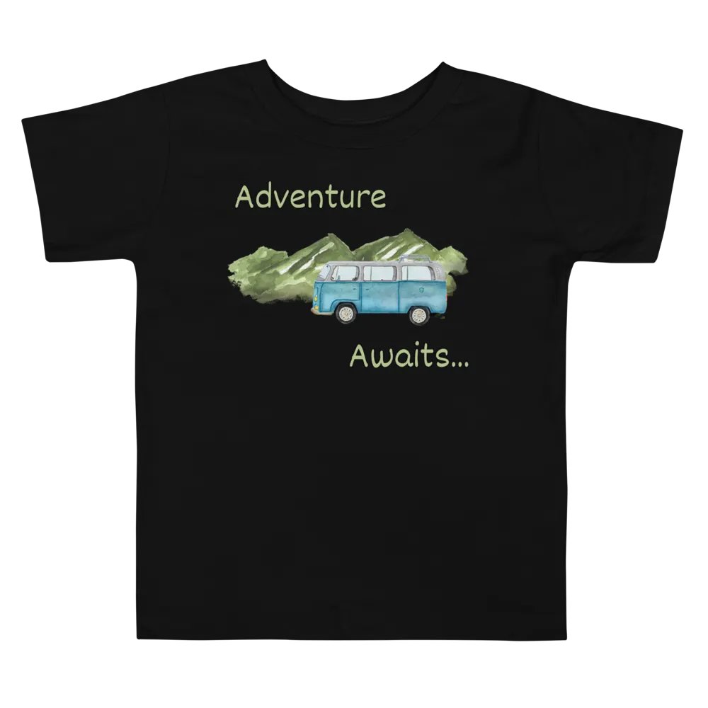 Adventure Awaits Camper Toddler T-Shirt product image (1)