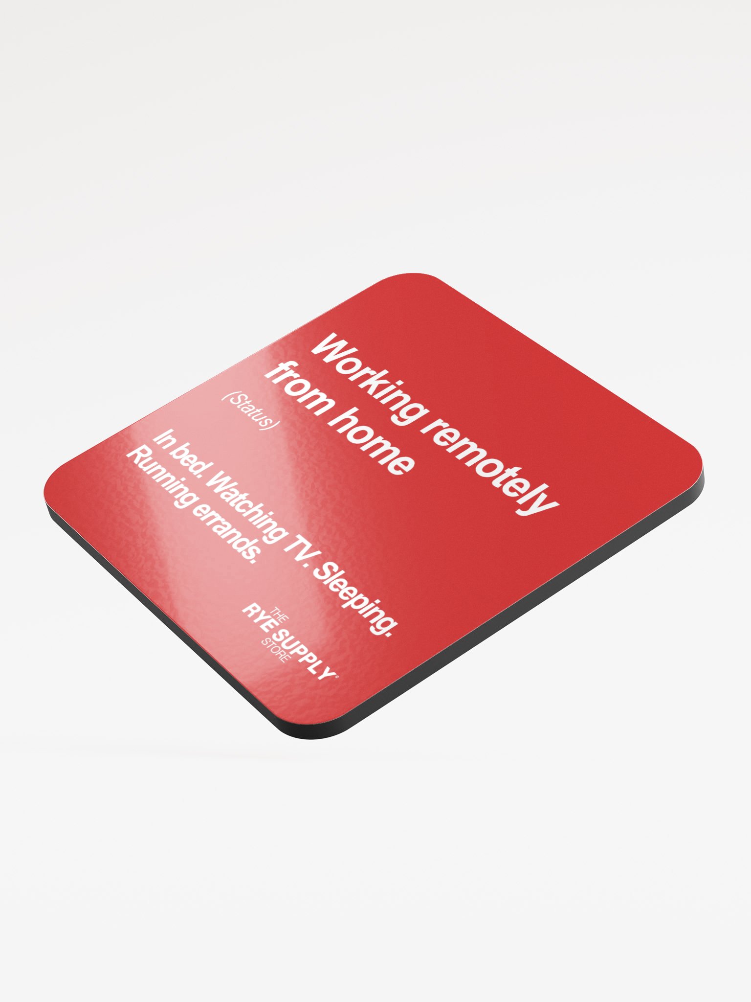 'Working Remotely from Home' Coaster product image (3)