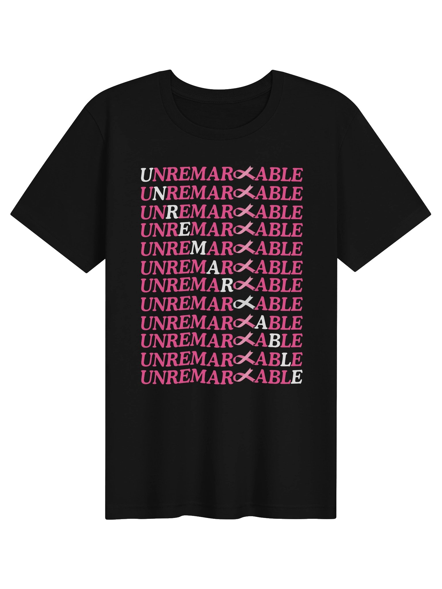 Unremarkable Cancer T-Shirt product image (1)
