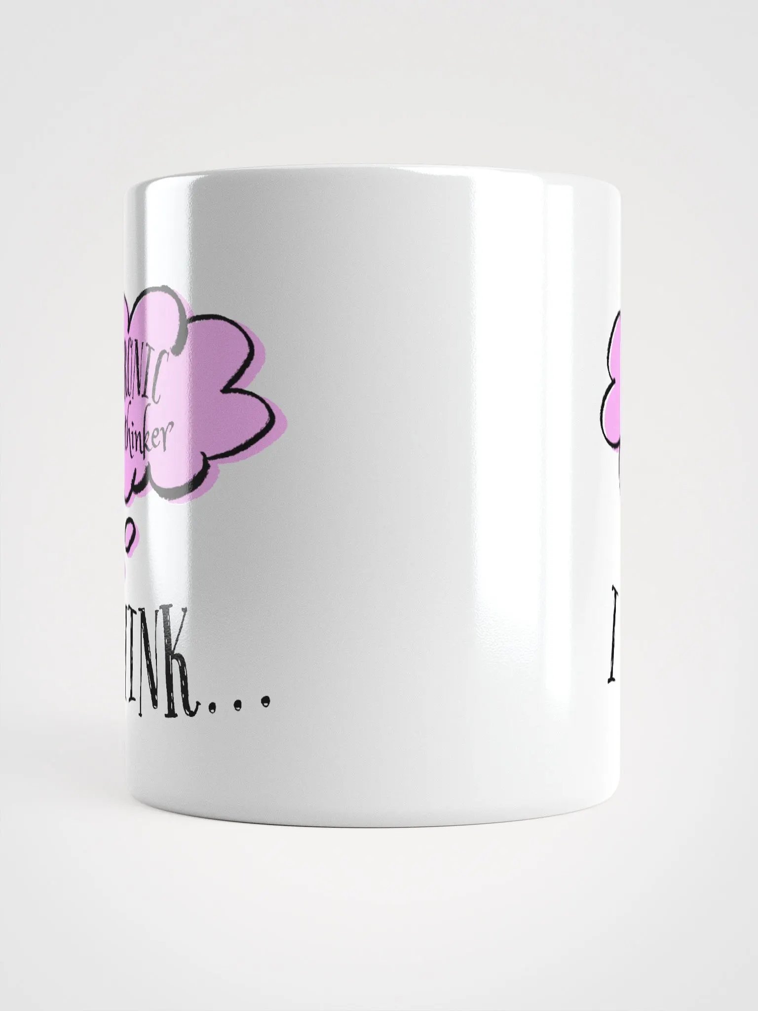 Chronic Overthinker White 11 oz Mug product image (5)