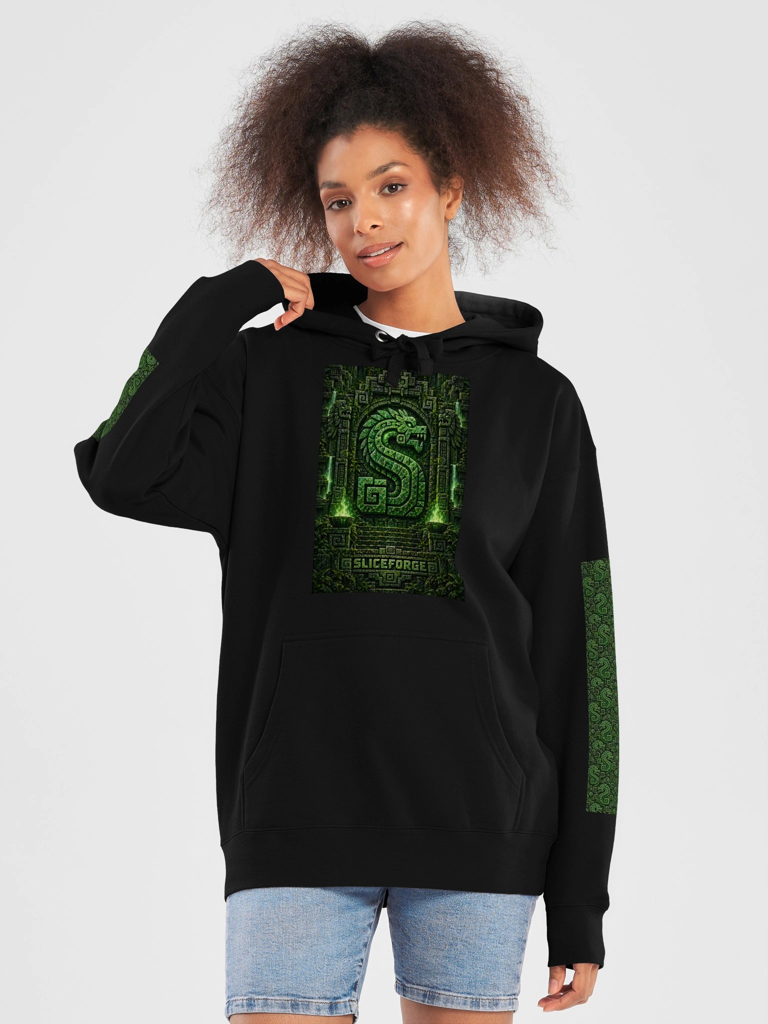 Ancient Forge — Temple Serpent Hoodie product image (5)