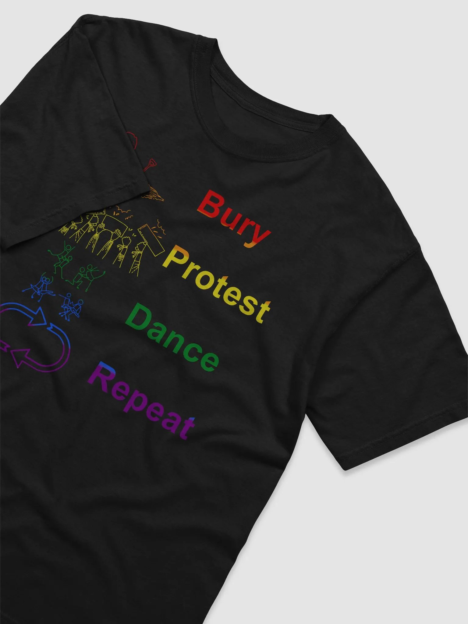 Bury Protest Dance Repeat (Rainbow) product image (3)