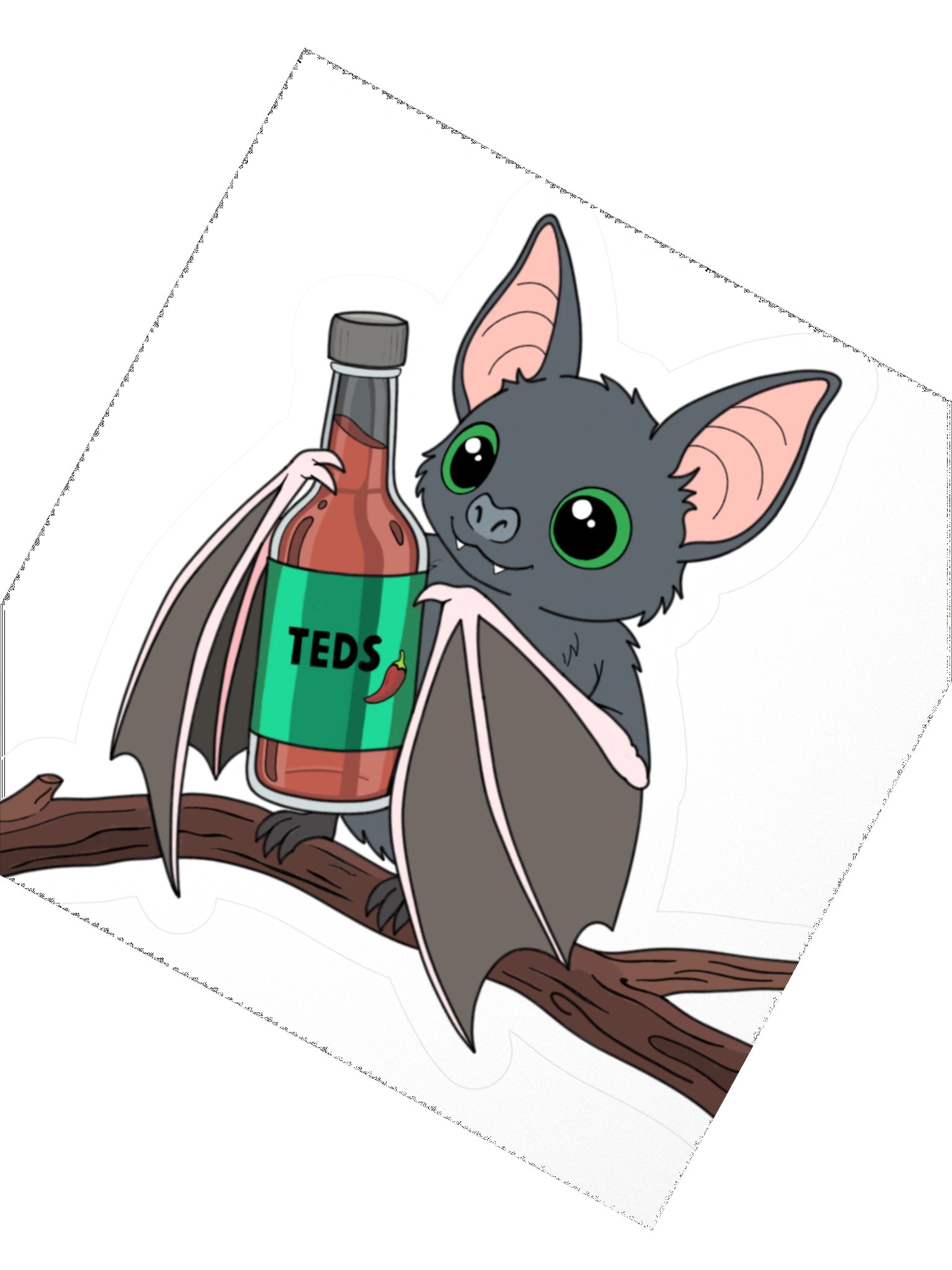 Spicy Bat Sticker product image (2)