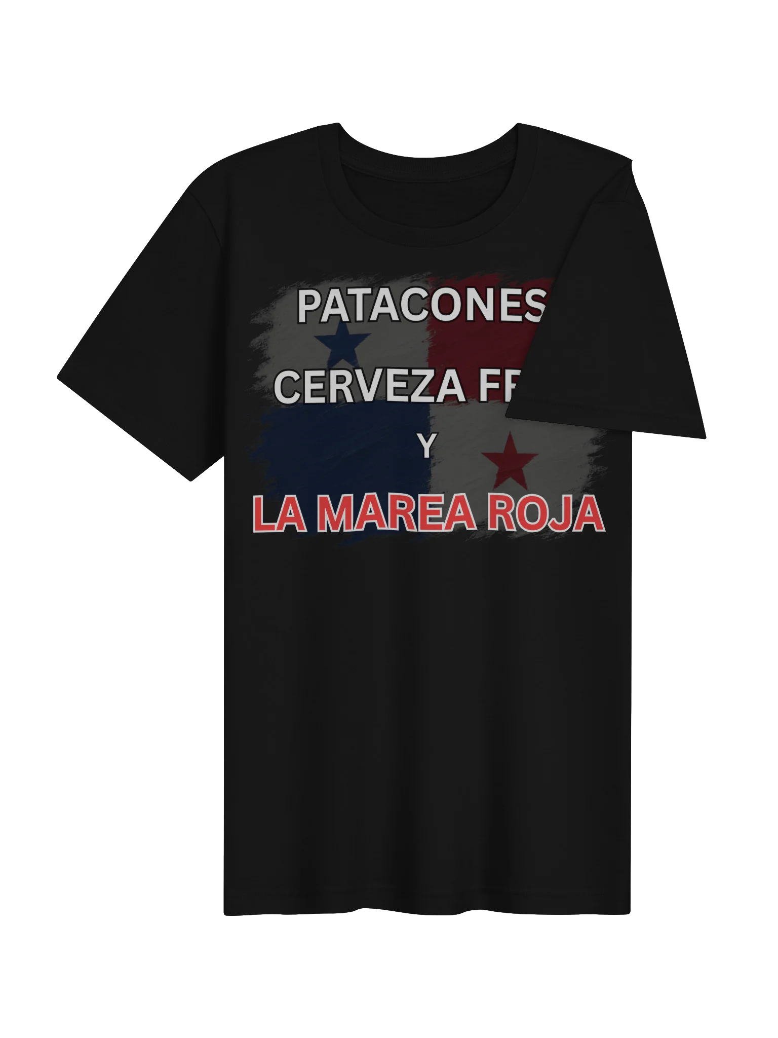 Patacones, Cerveza Fría y La Marea Roja | Panama Soccer Fan Shirt product image (4)