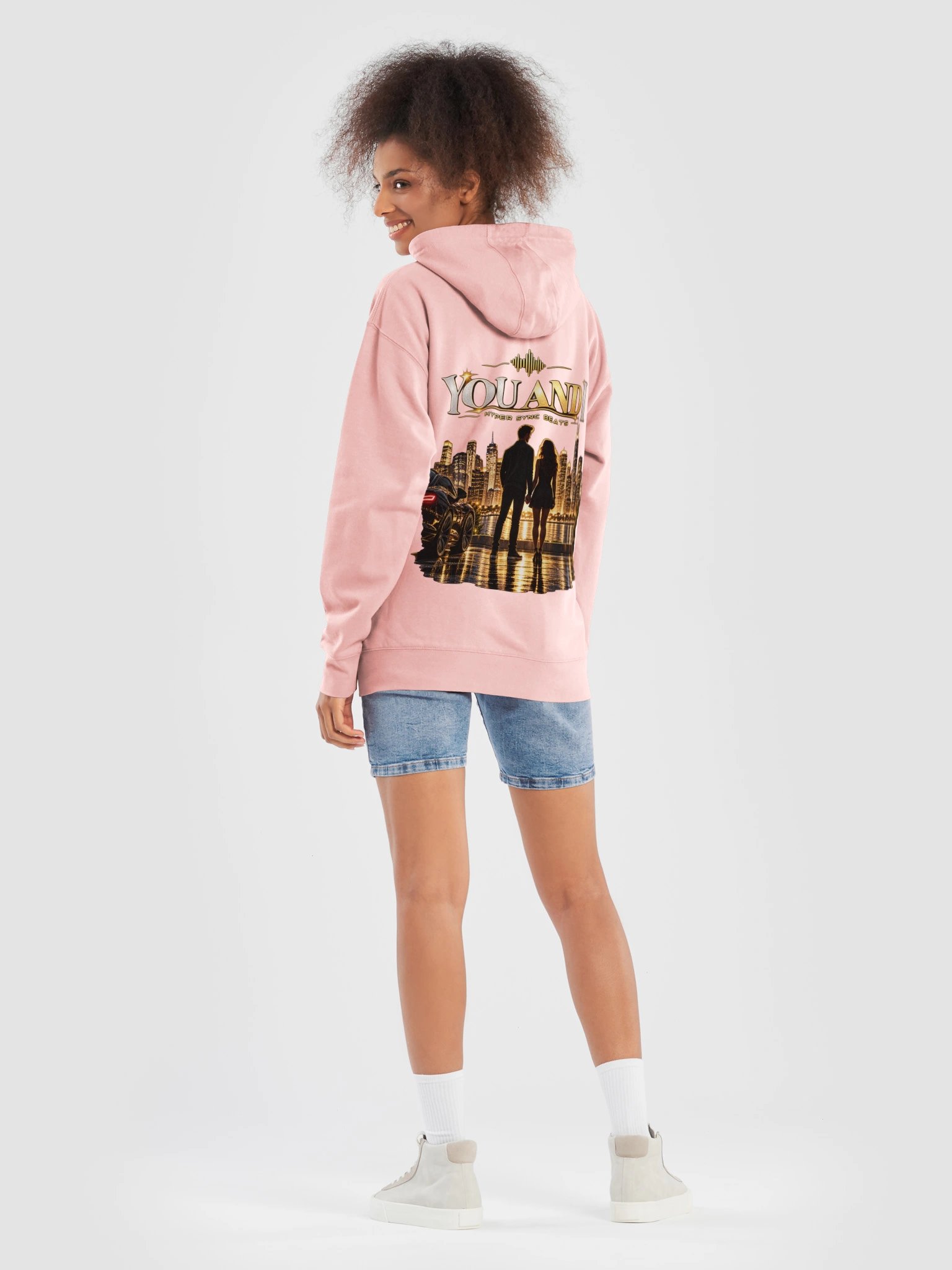 You and I—Hyper Sync Beats Premium Graphic Hoodie product image (112)