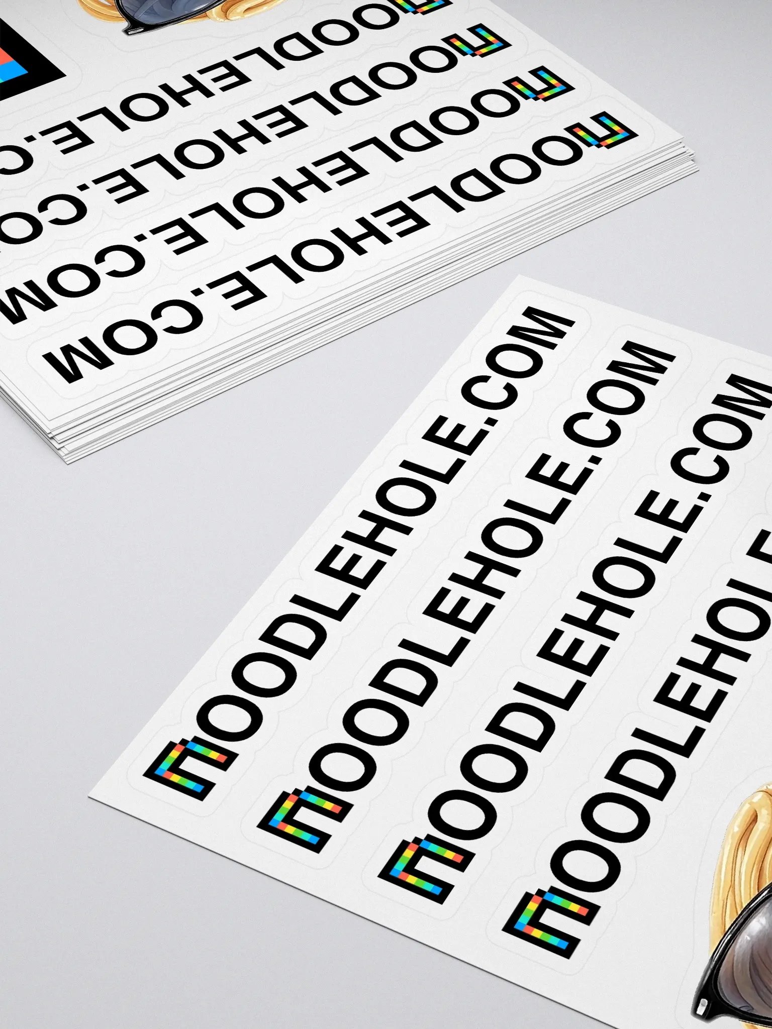 Noodle Hole Sticker Sheet product image (4)