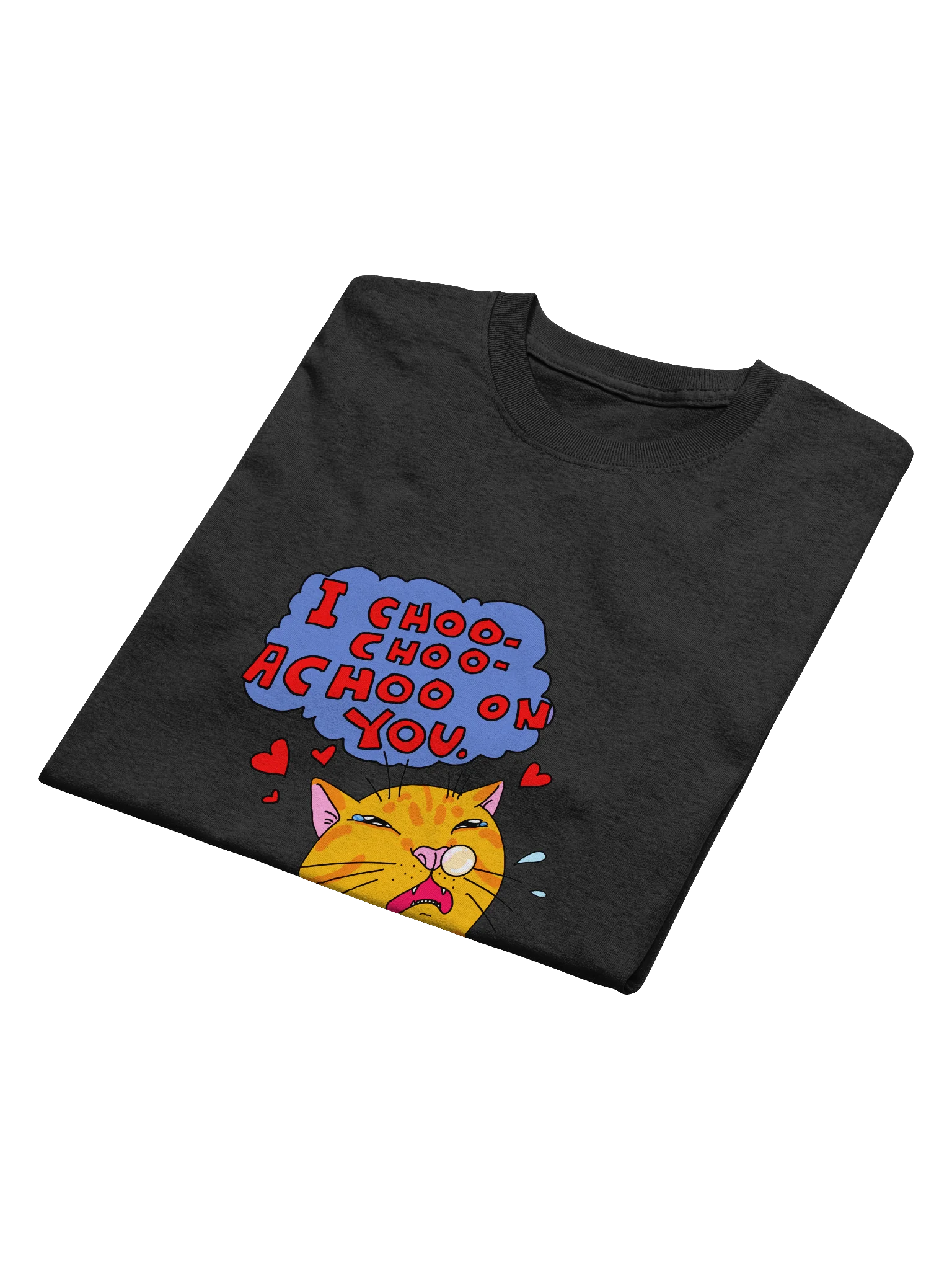 Achoo on You Orange Cat Classic T-Shirt Multicolor product image (8)