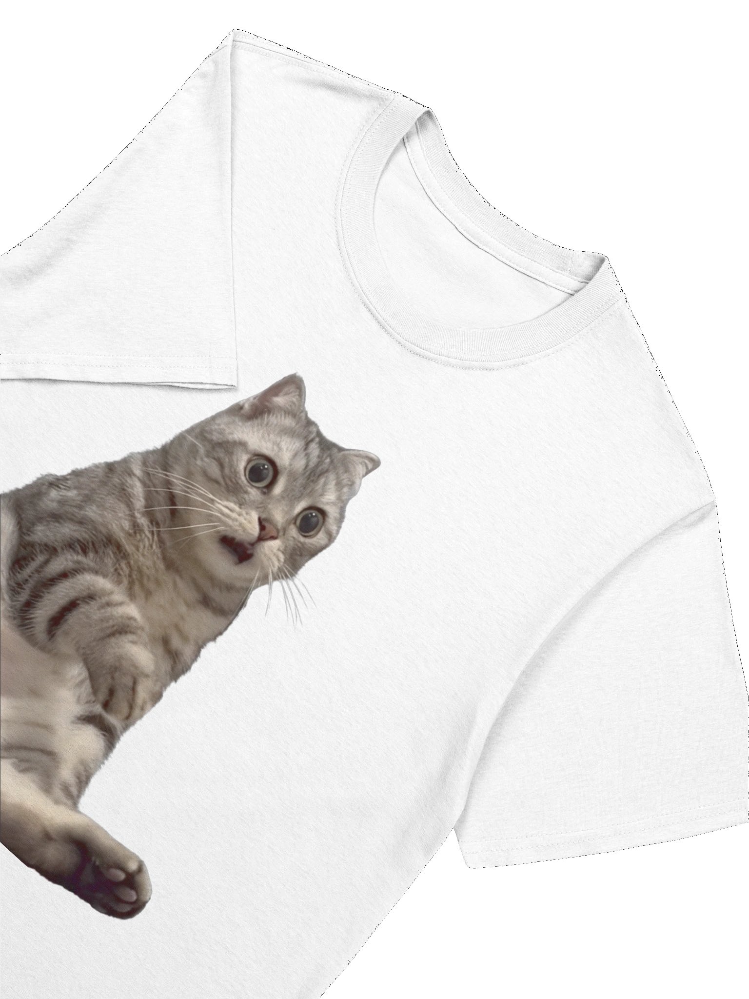 Scared Cat Meme T-Shirt product image (7)