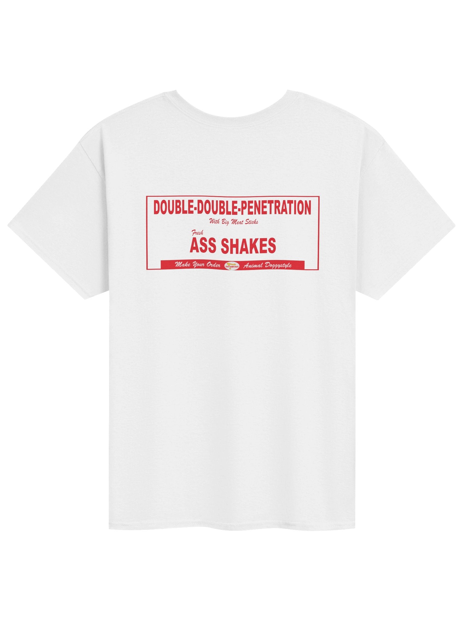 Eat Her Out Restaurant Parody Tee (white) product image (4)