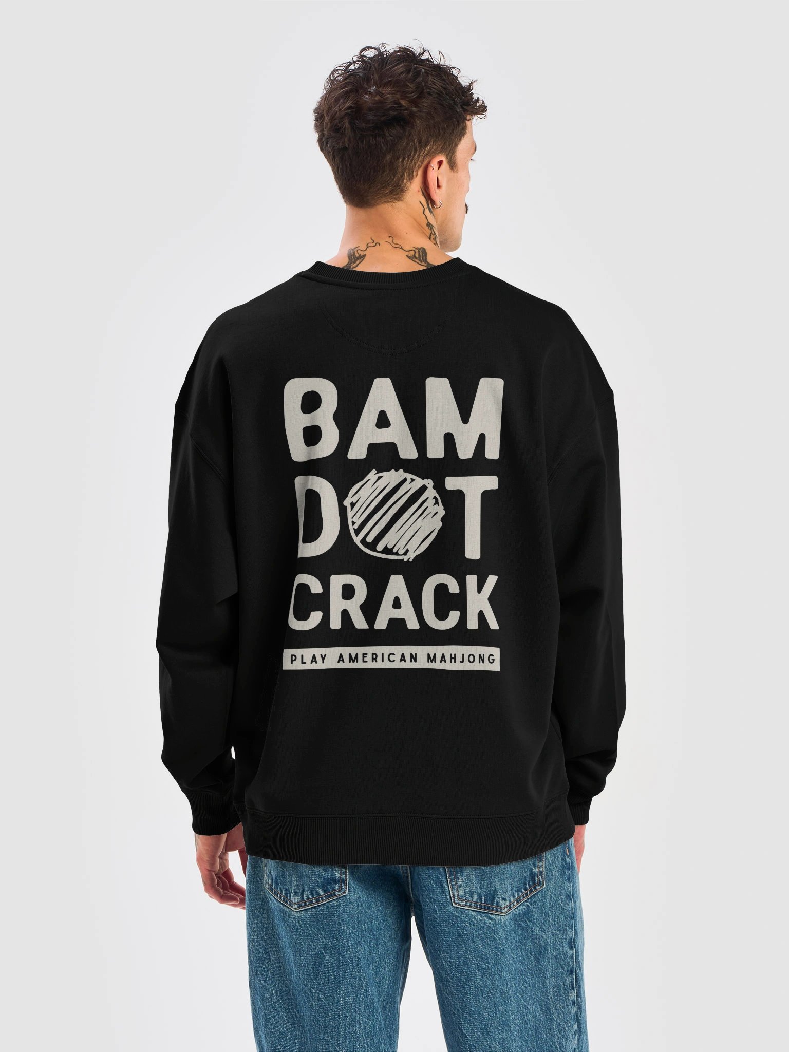 DOT SWEATSHIRT BLACK product image (6)