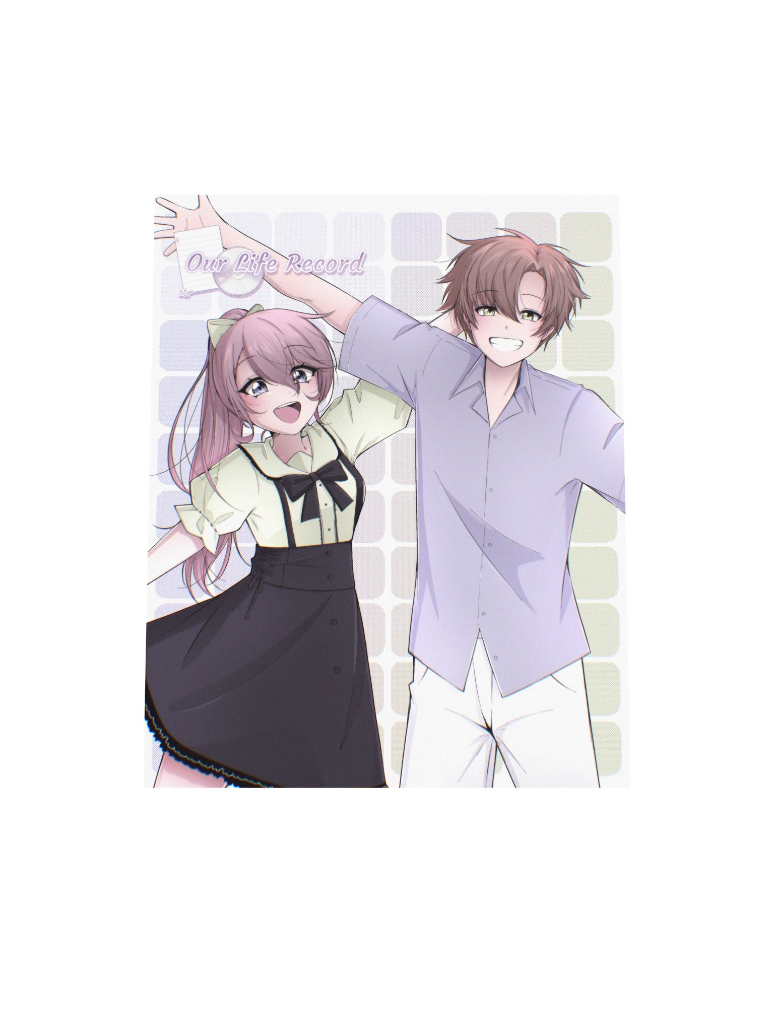 Poster "Our Life Record" – Mifuyu & Suha (27,94x35,56 cm) product image (4)