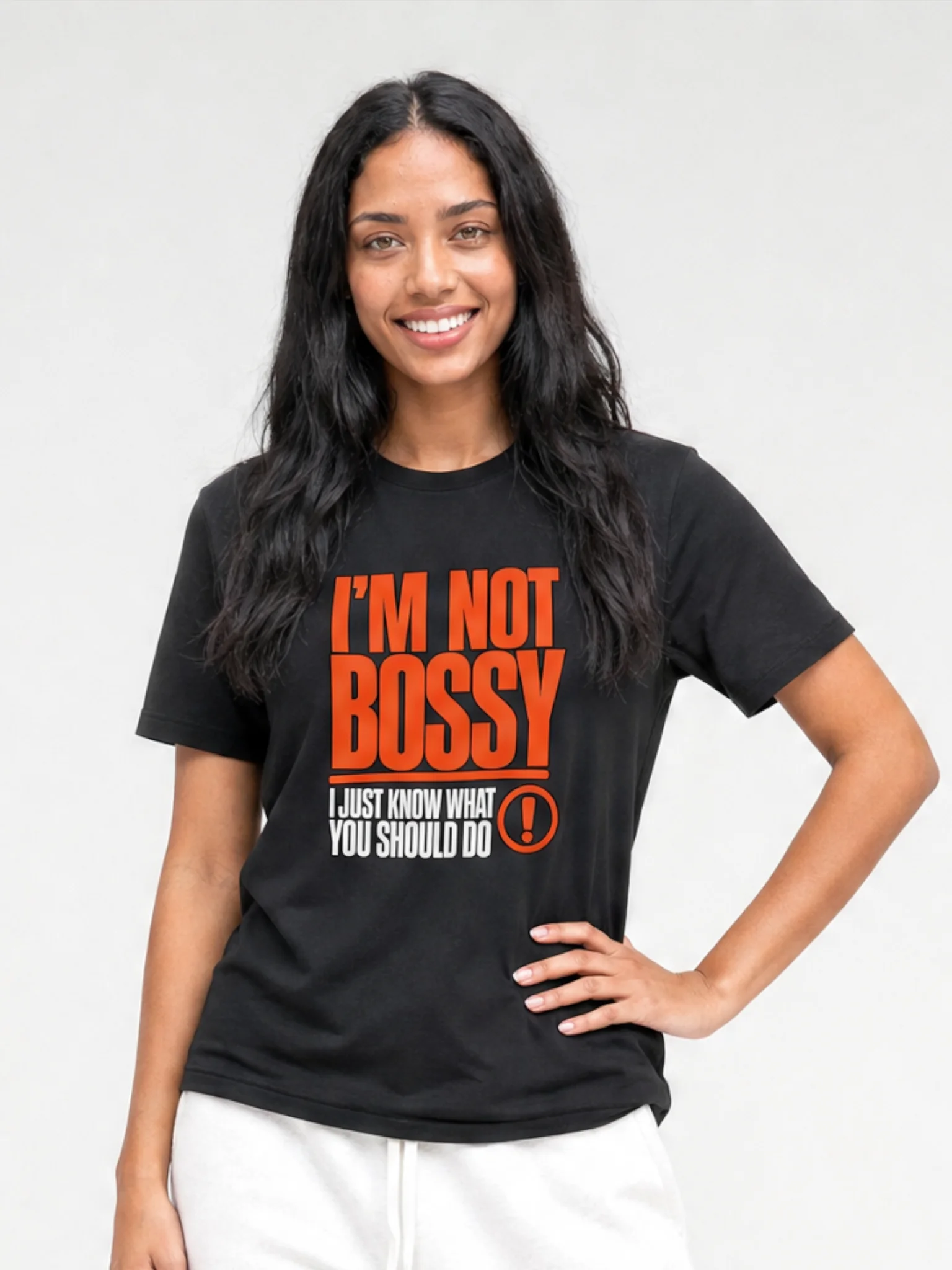 I'm Not Bossy I Just Know Graphic T-Shirt product image (1)