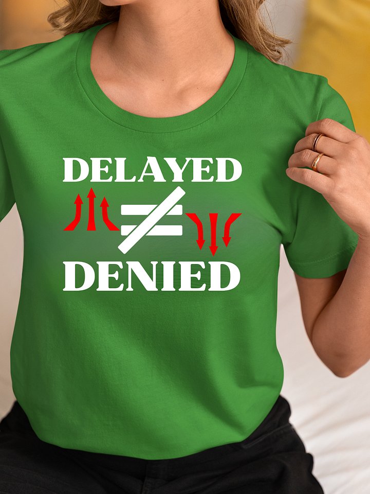 Delayed Not Denied Bella Canvas T-shirt product image (1)
