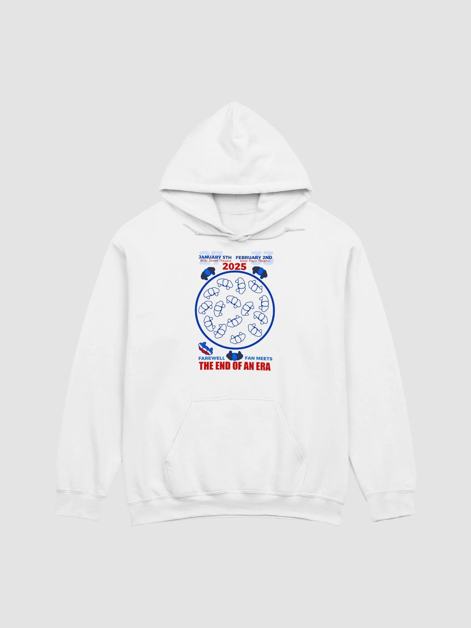Blue Man Group's Farewell to An Era Fan Hoodie product image (2)