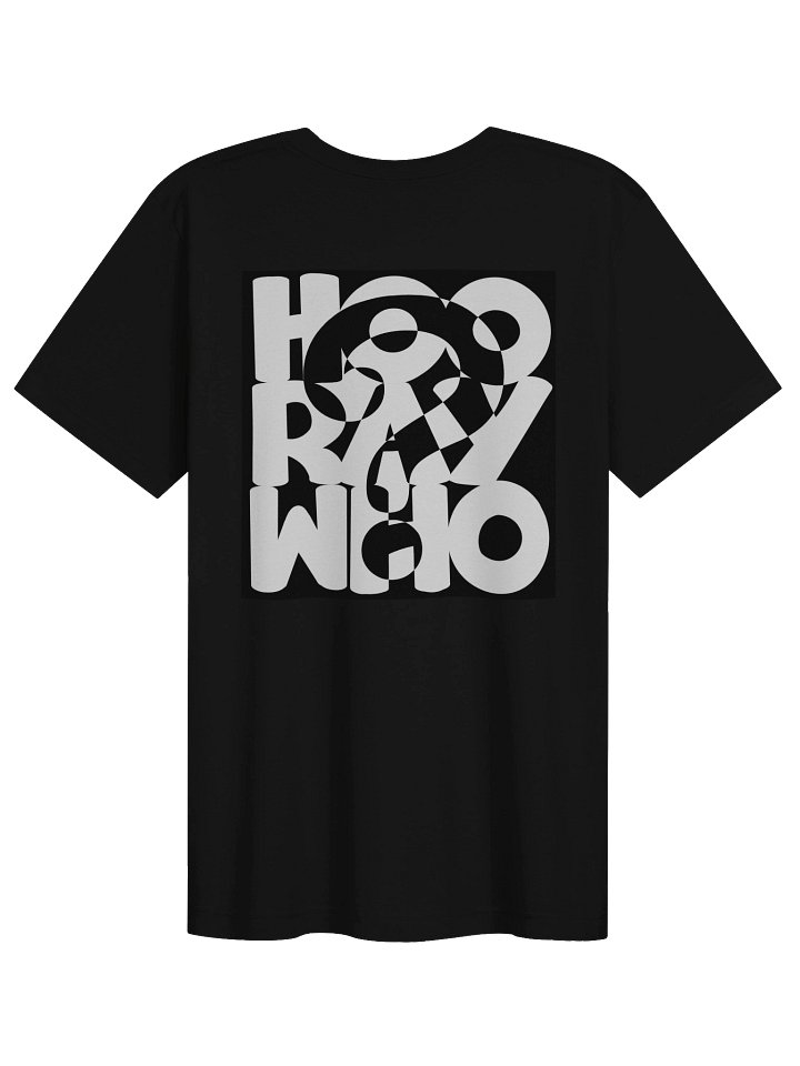 HOO RAY WHO? Bold Minimalist Graphic Tee product image (2)