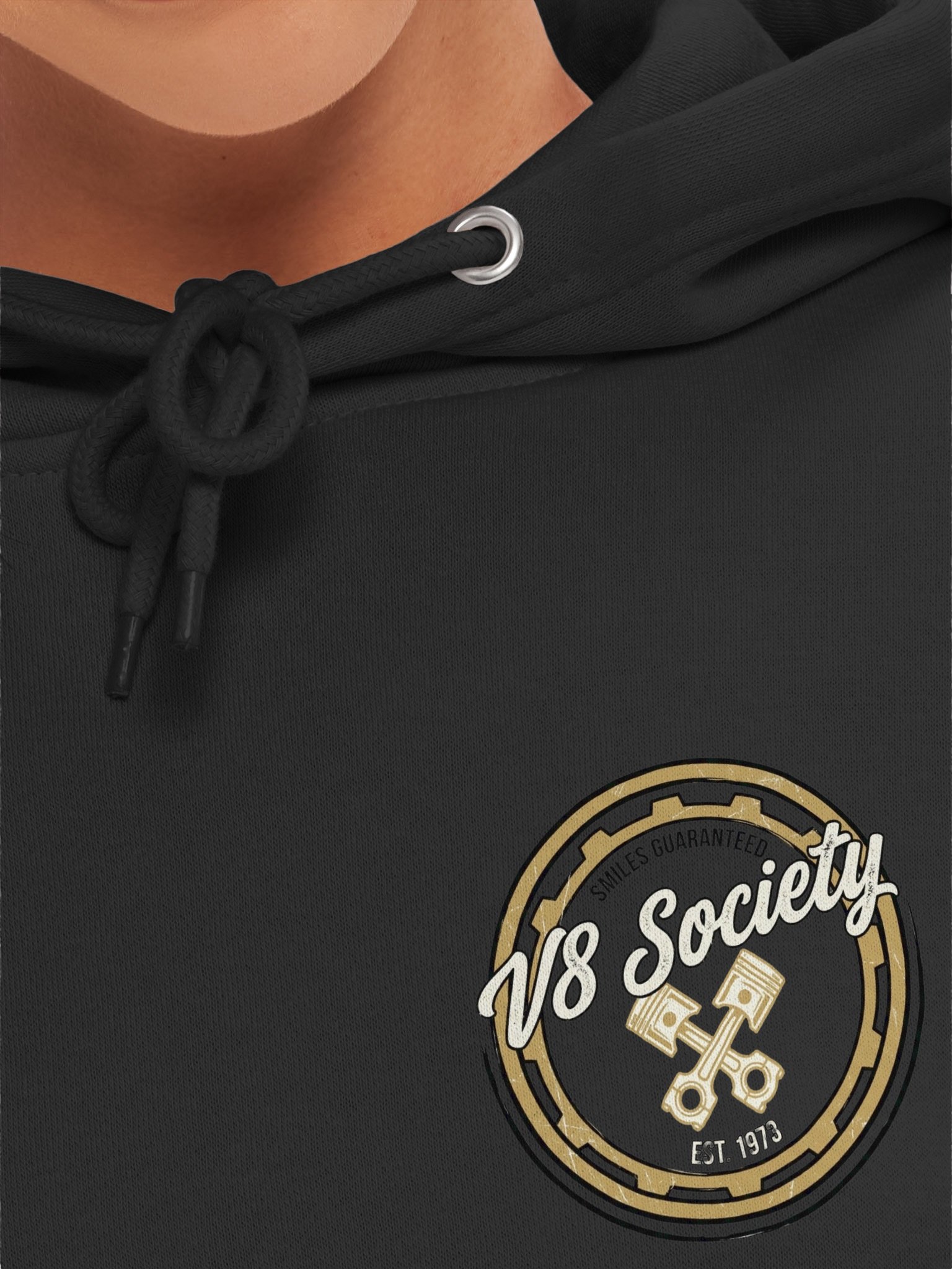 V8 Society Emblem Pullover Hoodie product image (32)
