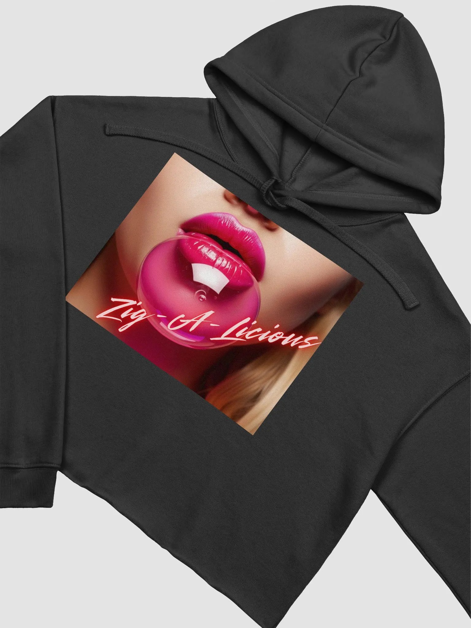Zig-A-Licious Crop Hoodie product image (3)