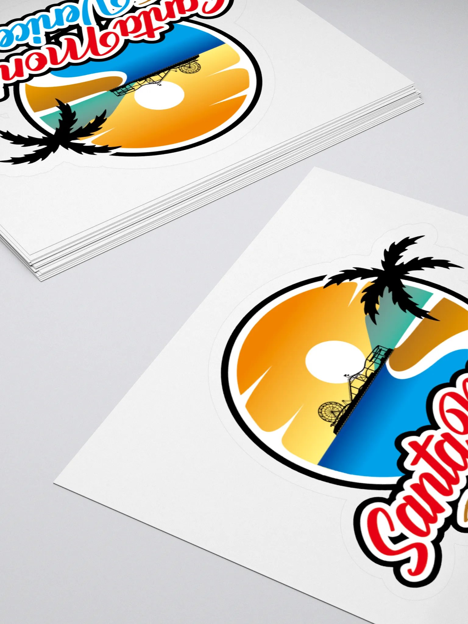 Sunset Scenic Kiss Cut Stickers product image (4)